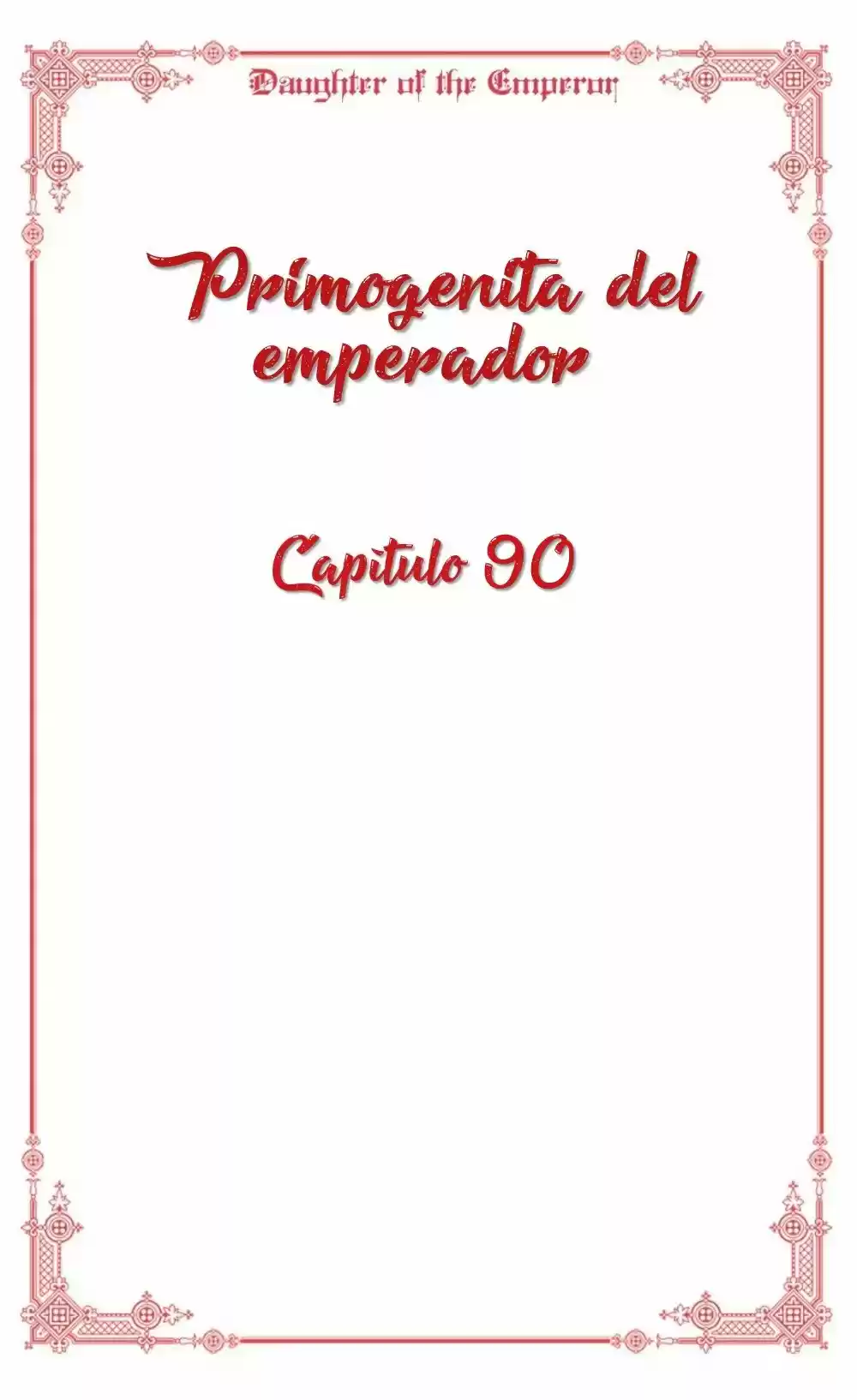 Primogénita Del Emperador - Capítulo 90 - Página 6 - LectorTMOo