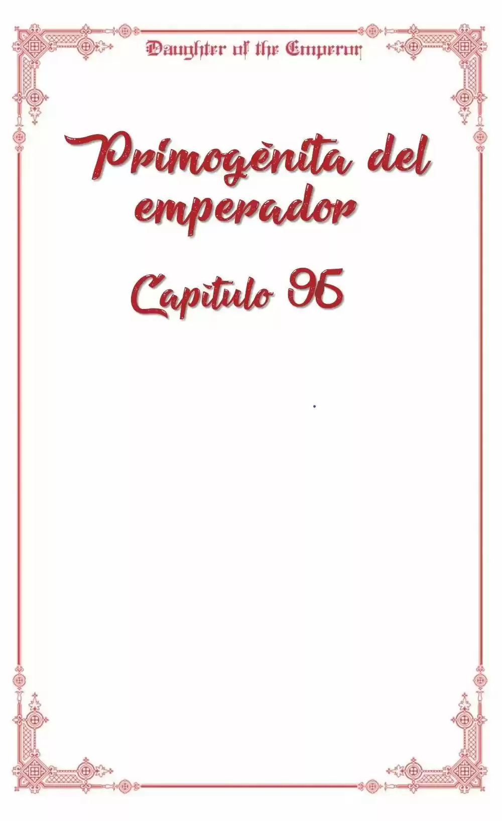 Primogénita Del Emperador capítulo 96 página 10