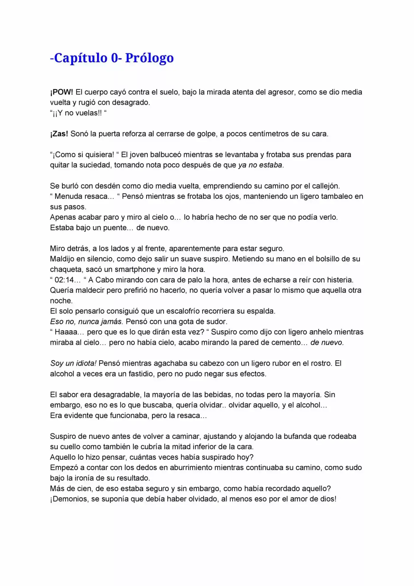 Primordial Martial World (Novela) - Capítulo - Página 2 - LectorTMOo