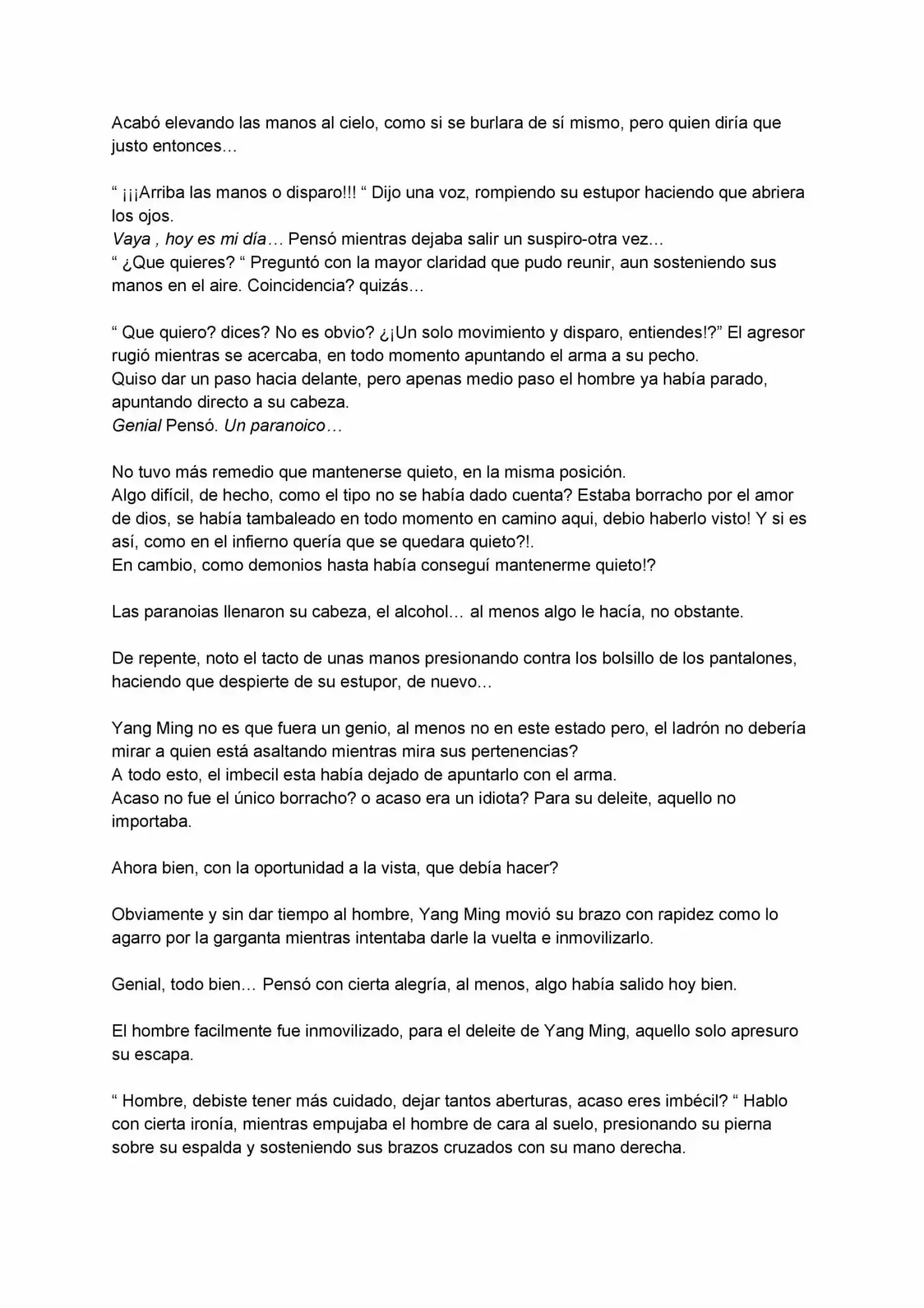 Primordial Martial World (Novela) - Capítulo - Página 3 - LectorTMOo