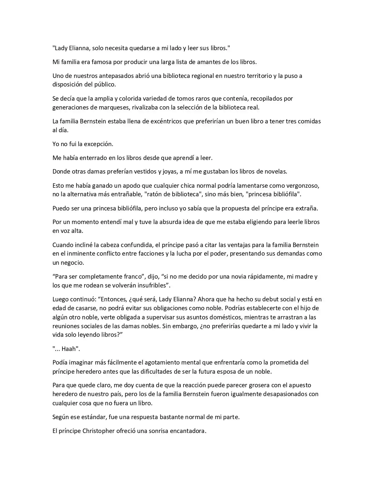Princesa Bibliófila (Novela Ligera) (Novela) - Capítulo 1 - Página 9 - LectorTMOo