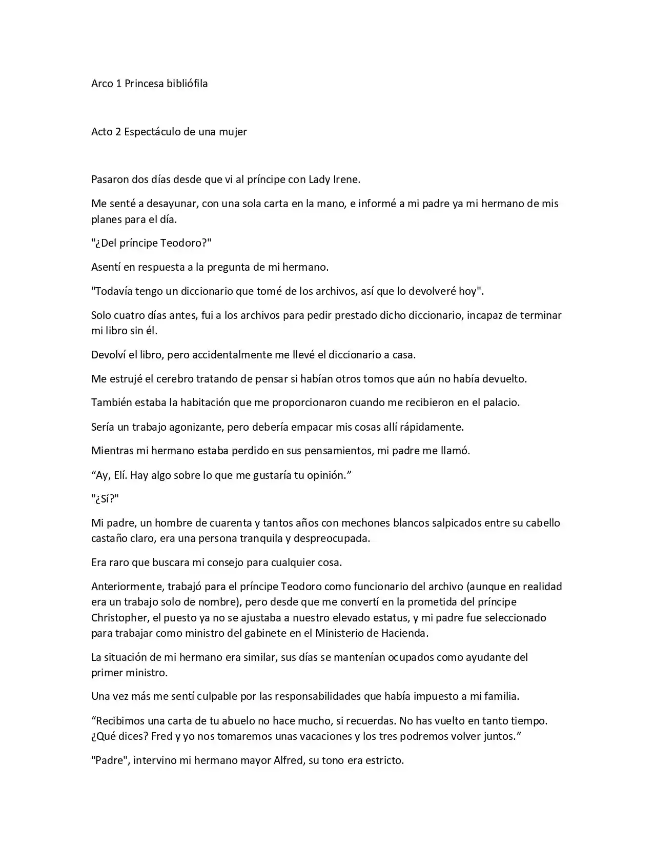 Princesa Bibliófila (Novela Ligera) (Novela) - Capítulo 2 - Página 6 - LectorTMOo