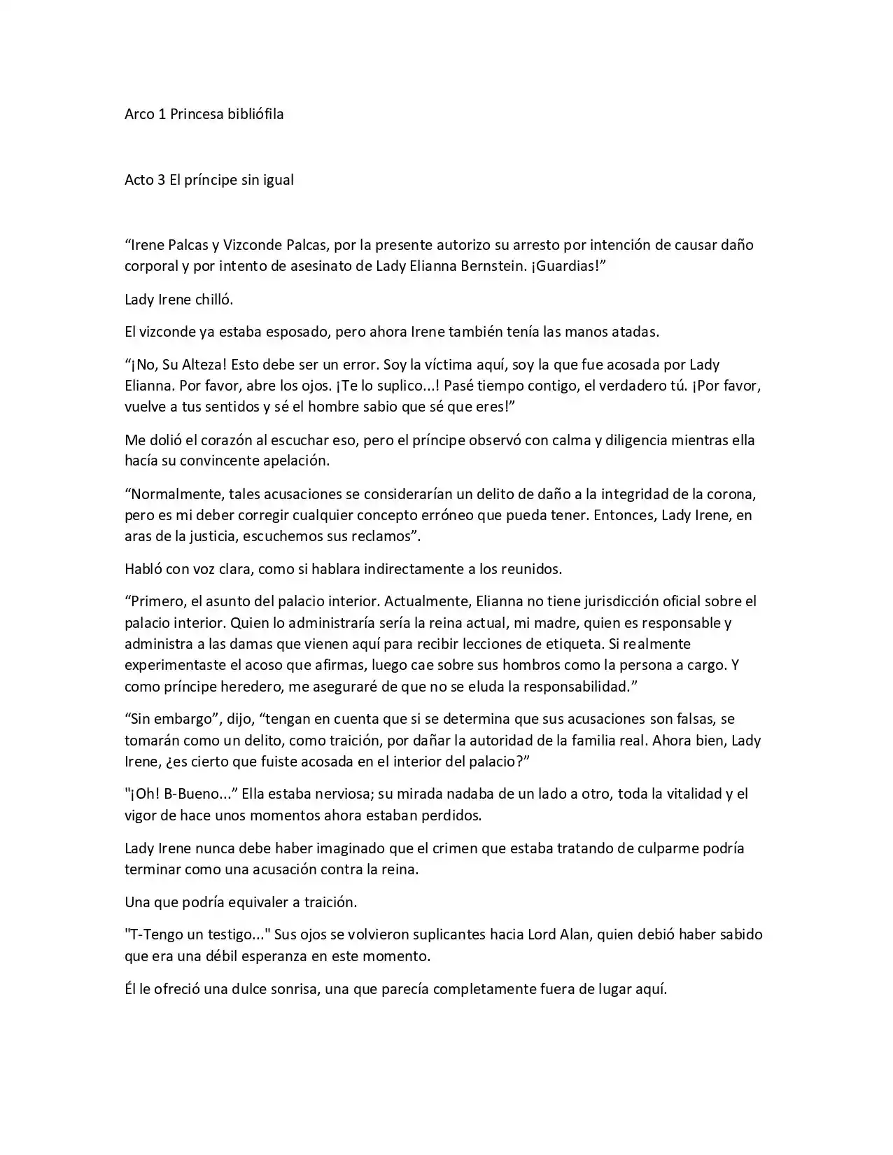 Princesa Bibliófila (Novela Ligera) (Novela) - Capítulo 3 - Página 6 - LectorTMOo