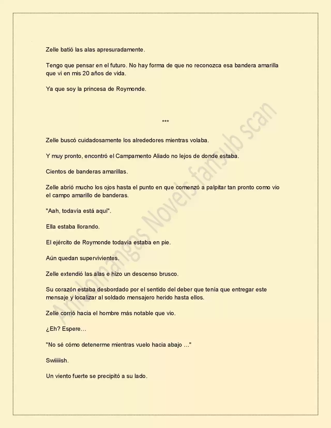 Princesa Cavier Falcon (Novela) - Capítulo 2 - Página 7 - LectorTMOo