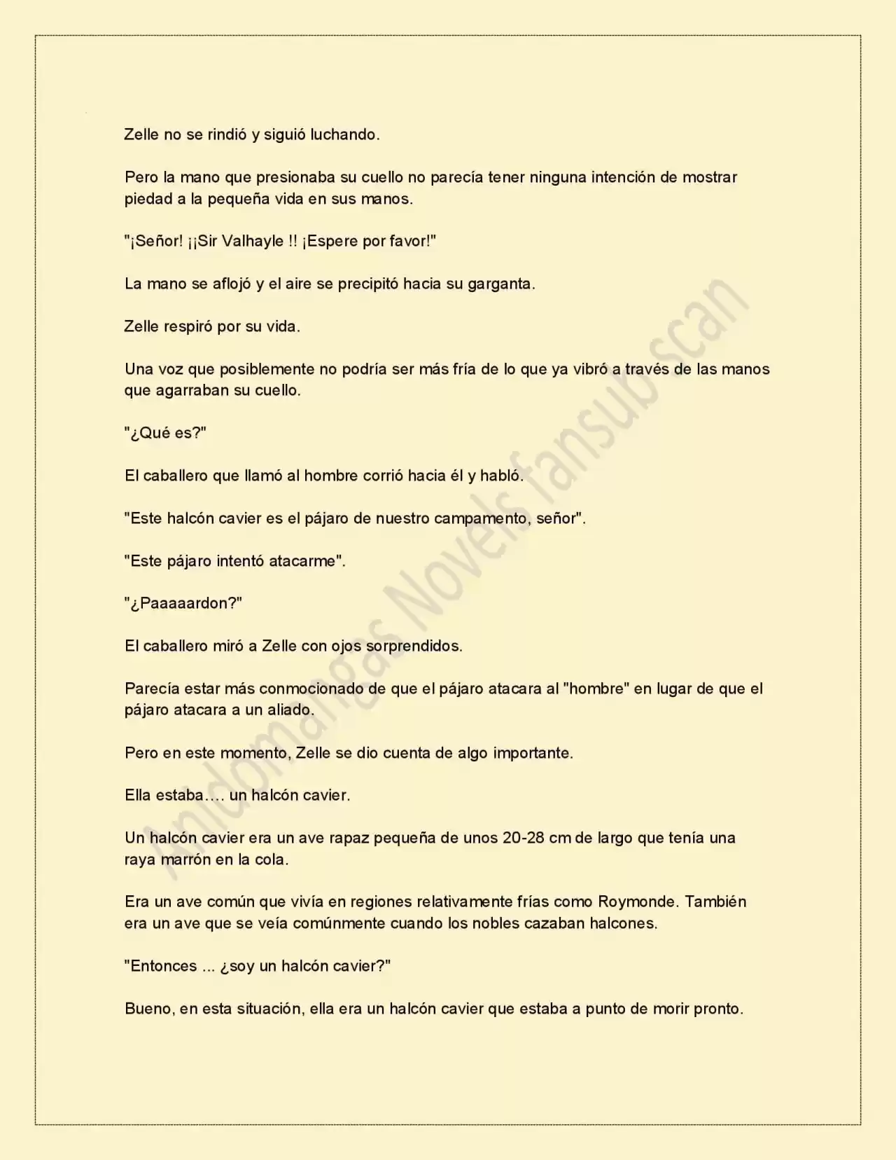 Princesa Cavier Falcon (Novela) - Capítulo 2 - Página 9 - LectorTMOo