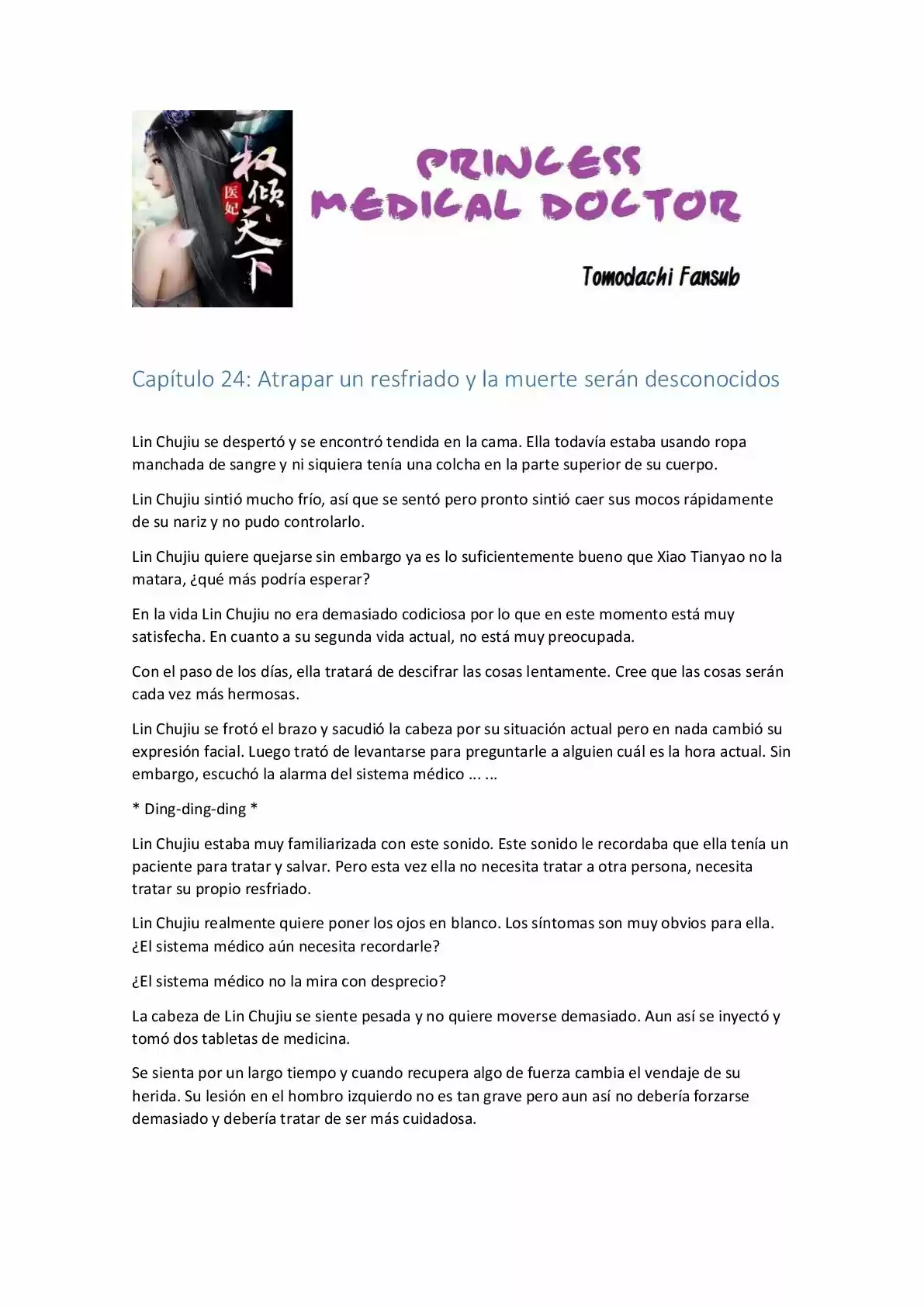 Princess Medical Doctor (Novela) - Capítulo 24 - Página 1 - LectorTMOo