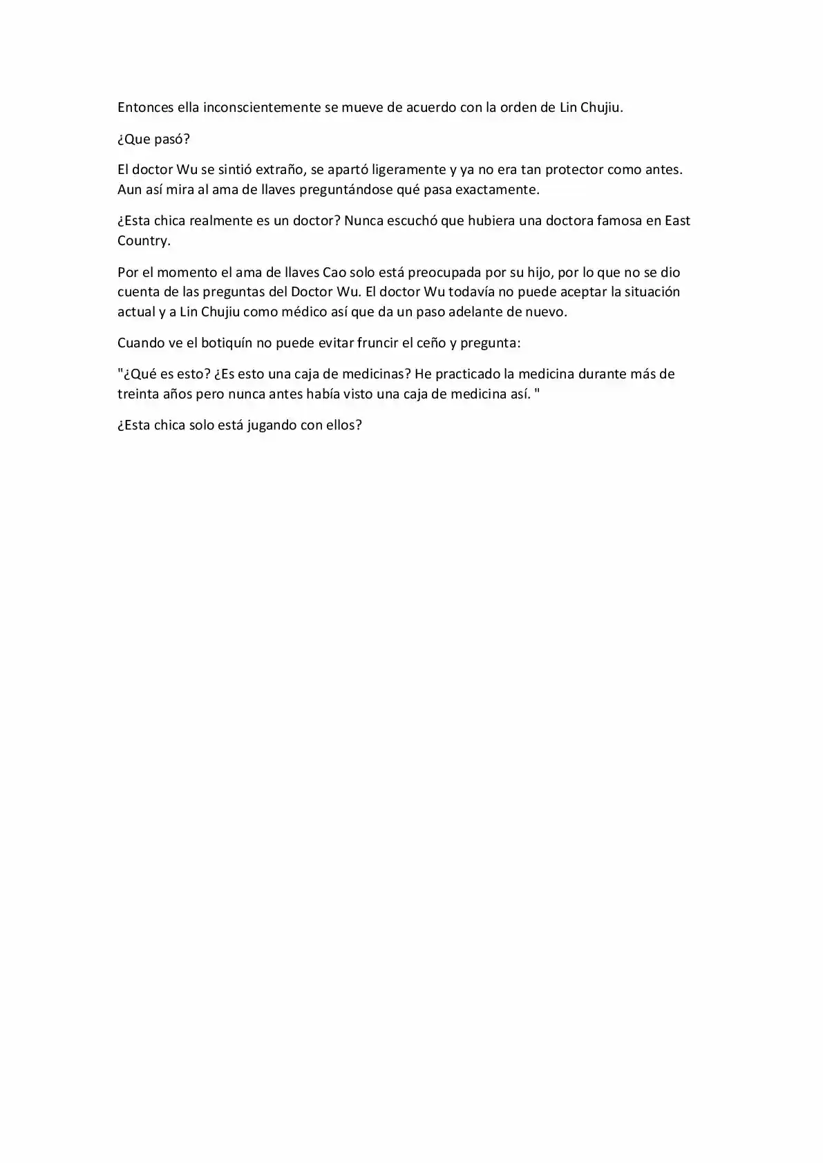 Princess Medical Doctor (Novela) - Capítulo 30 - Página 4 - LectorTMOo