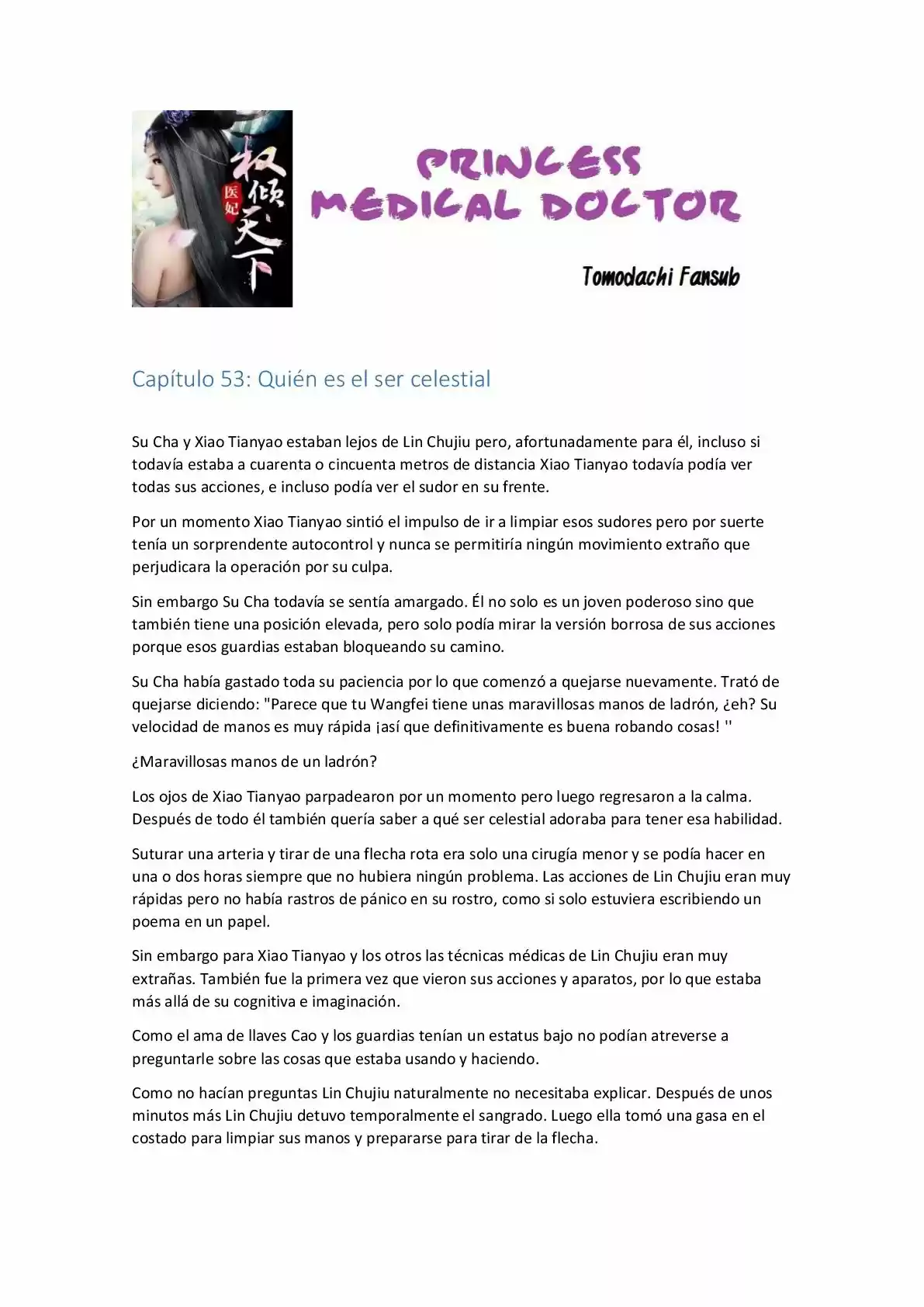 Princess Medical Doctor (Novela) - Capítulo 53 - Página 1 - LectorTMOo