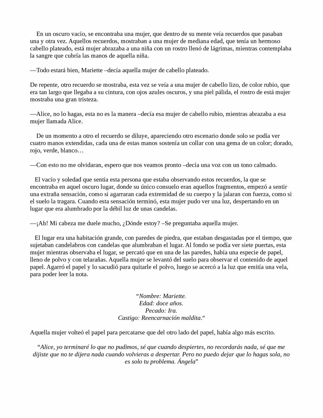 Prisión Infernal (Novela) - Capítulo 1 - Página 1 - LectorTMOo