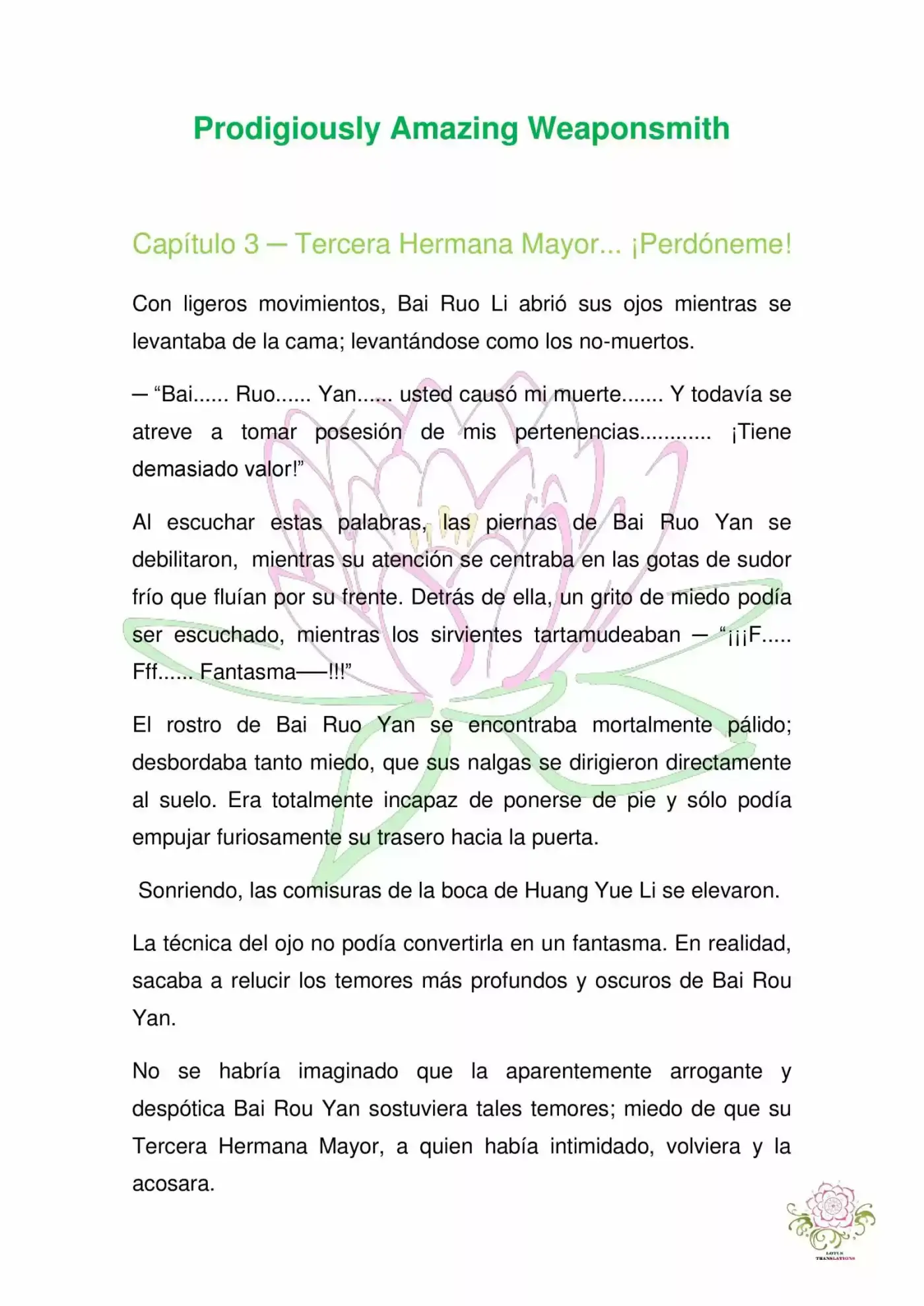 Prodigiously Amazing Weaponsmith (Novela) - Capítulo 3 - Página 2 - LectorTMOo
