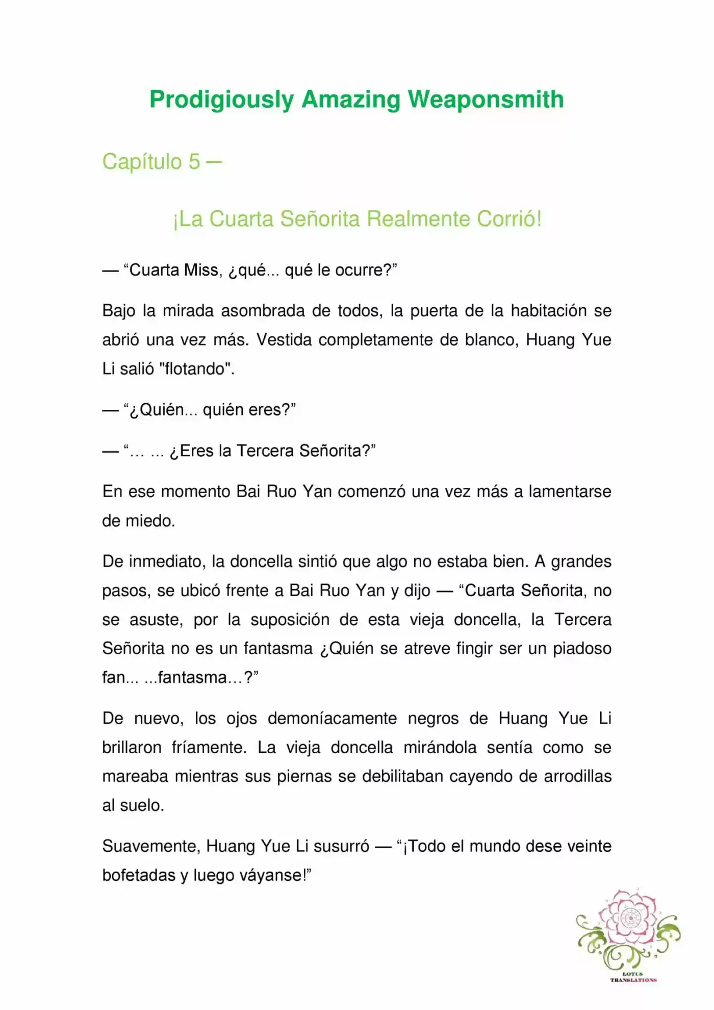 Prodigiously Amazing Weaponsmith (Novela) - Capítulo 5 - Página 3 - LectorTMOo