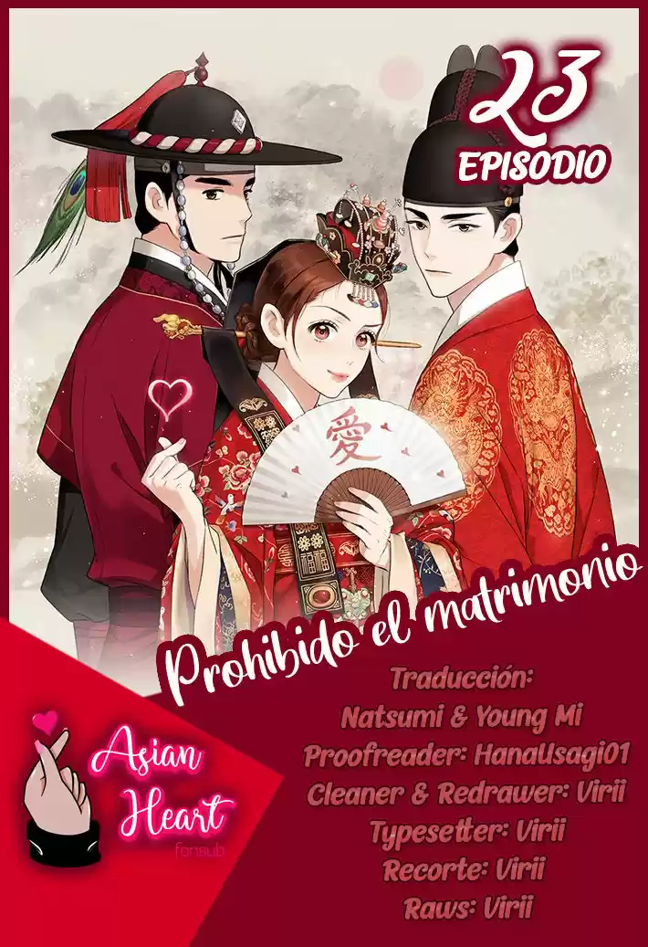 PROHIBIDO EL MATRIMONIO - Capítulo 23 - Página 1 - LectorTMOo