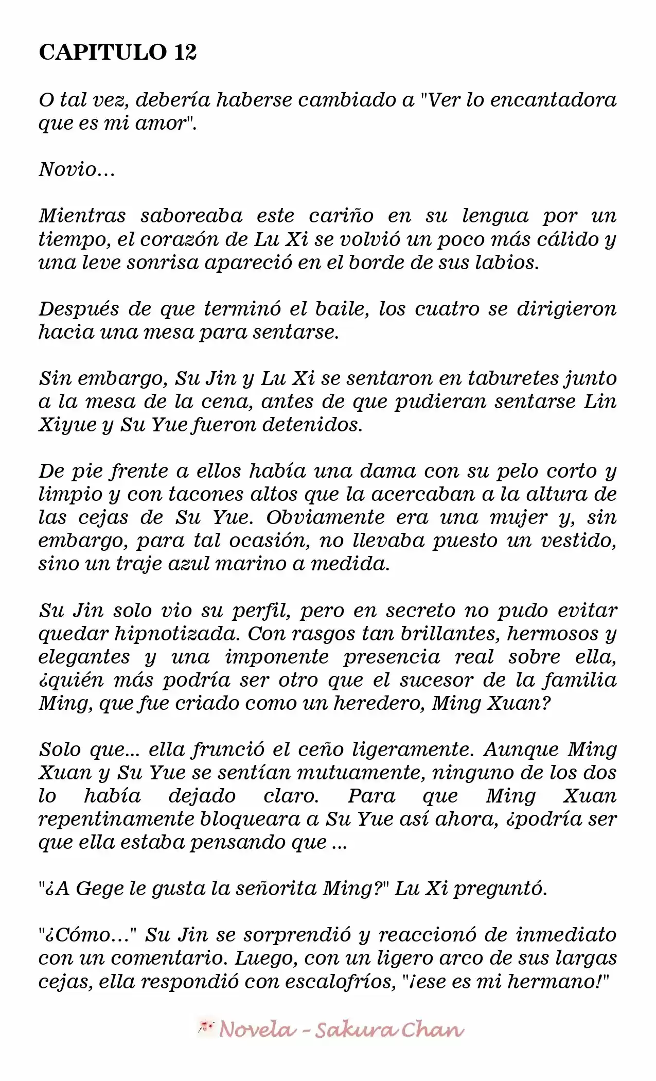 PROMETIDO PERFECTO (Novela) - Capítulo 12 - Página 1 - LectorTMOo