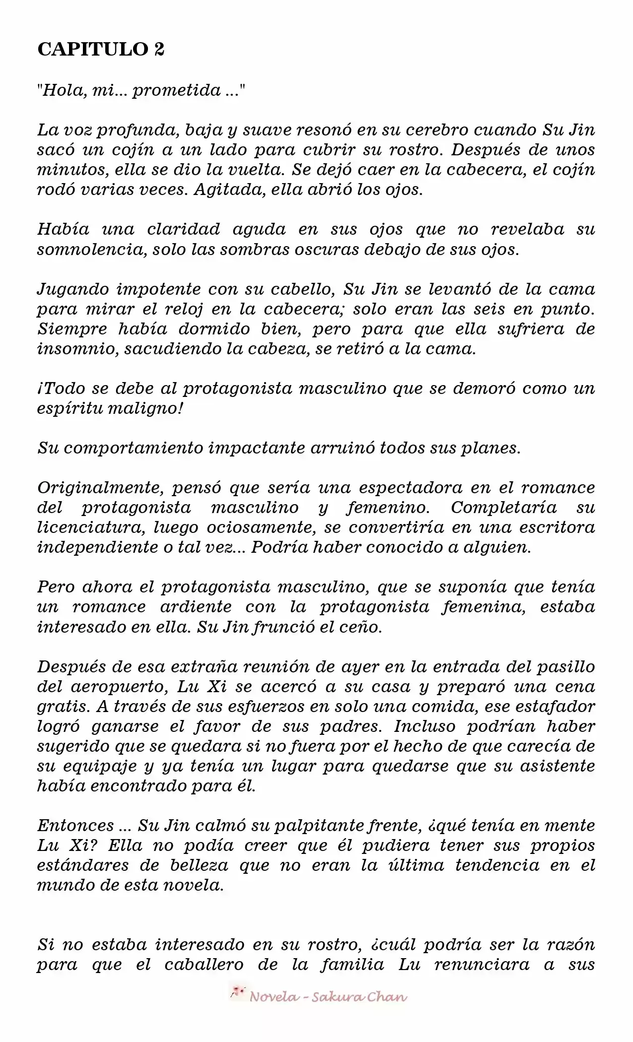 PROMETIDO PERFECTO (Novela) - Capítulo 2 - Página 2 - LectorTMOo