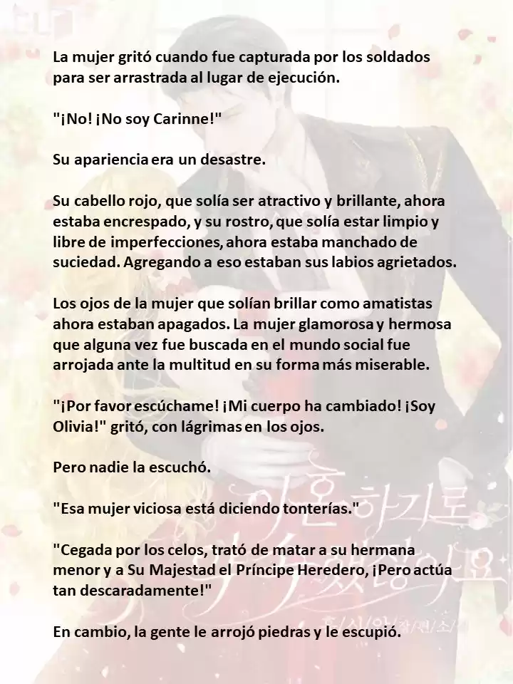 Prometiste Divorciarte De Mí (Novela) - Capítulo 1 - Página 1 - LectorTMOo