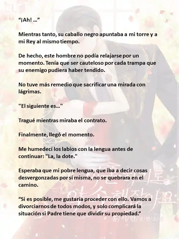 Prometiste Divorciarte De Mí (Novela) - Capítulo 20 - Página 8 - LectorTMOo