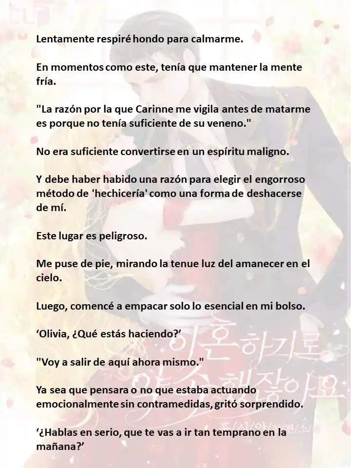 Prometiste Divorciarte De Mí (Novela) - Capítulo 24 - Página 6 - LectorTMOo