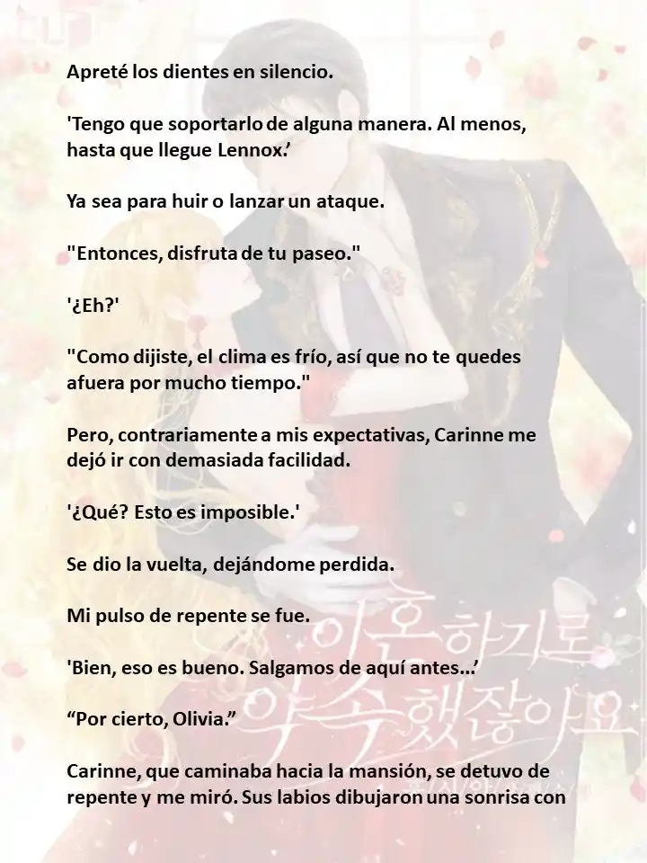 Prometiste Divorciarte De Mí (Novela) - Capítulo 26 - Página 1 - LectorTMOo