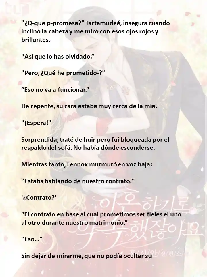 Prometiste Divorciarte De Mí (Novela) - Capítulo 34 - Página 10 - LectorTMOo