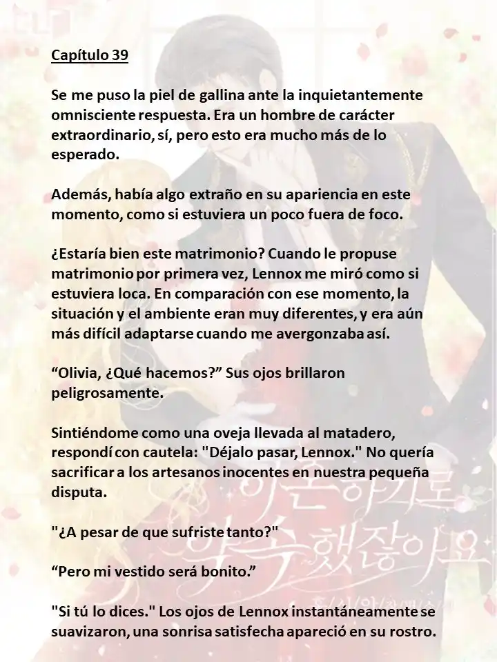 Prometiste Divorciarte De Mí (Novela) - Capítulo 39 - Página 1 - LectorTMOo