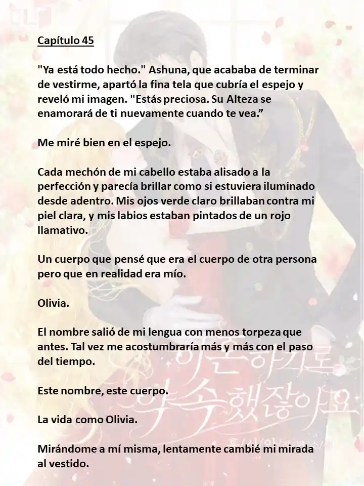 Prometiste Divorciarte De Mí (Novela) - Capítulo 45 - Página 1 - LectorTMOo