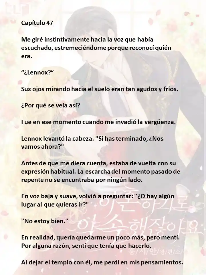 Prometiste Divorciarte De Mí (Novela) - Capítulo 47 - Página 1 - LectorTMOo