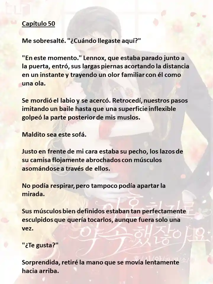Prometiste Divorciarte De Mí (Novela) - Capítulo 50 - Página 1 - LectorTMOo