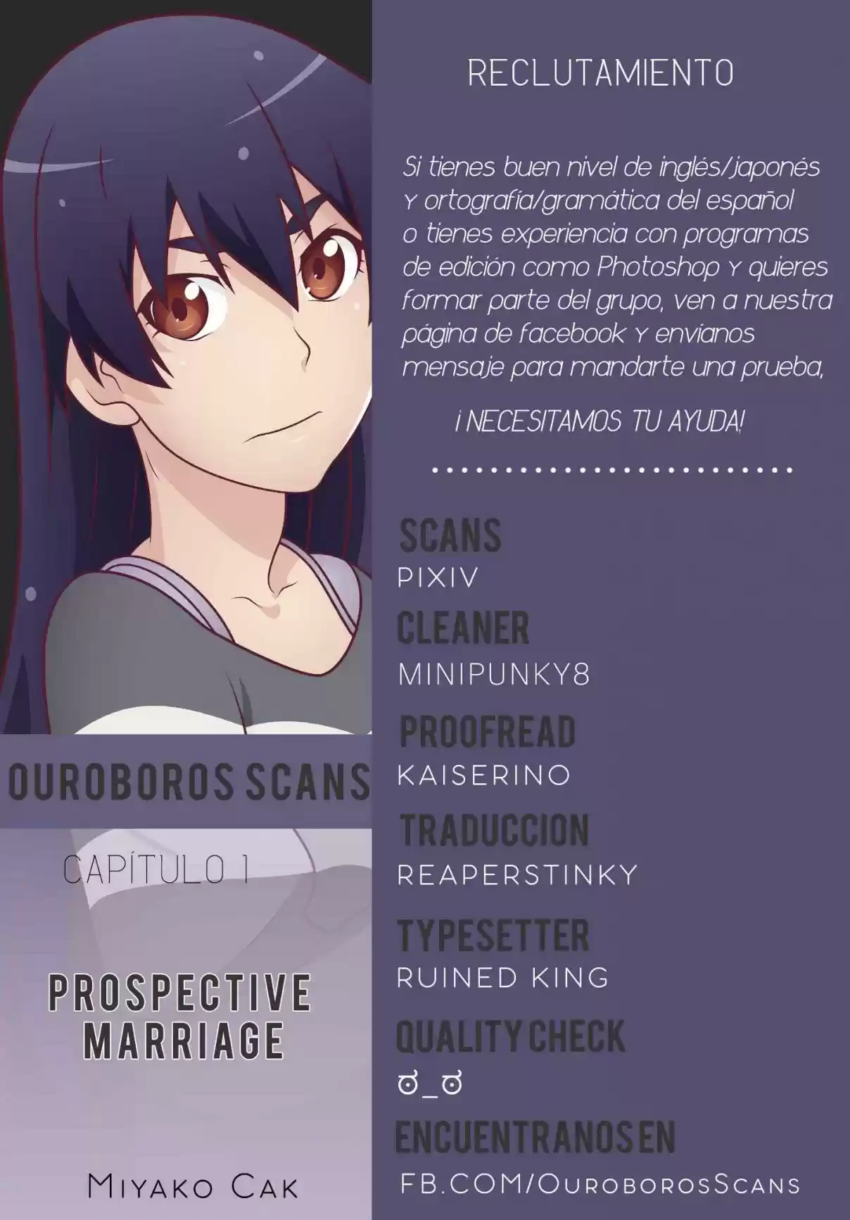Prospective Marriage - Capítulo 1 - Página 1 - LectorTMOo