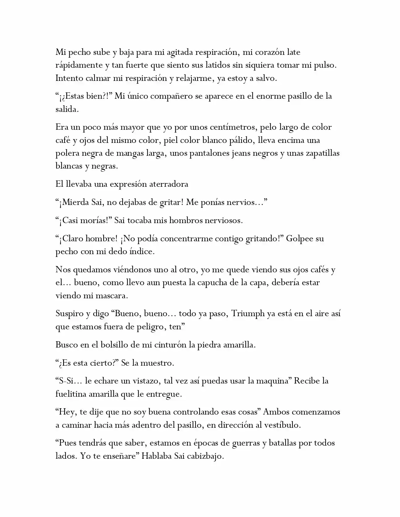 Proyect: Souls Of Machinas (Novela) - Capítulo - Página 4 - LectorTMOo