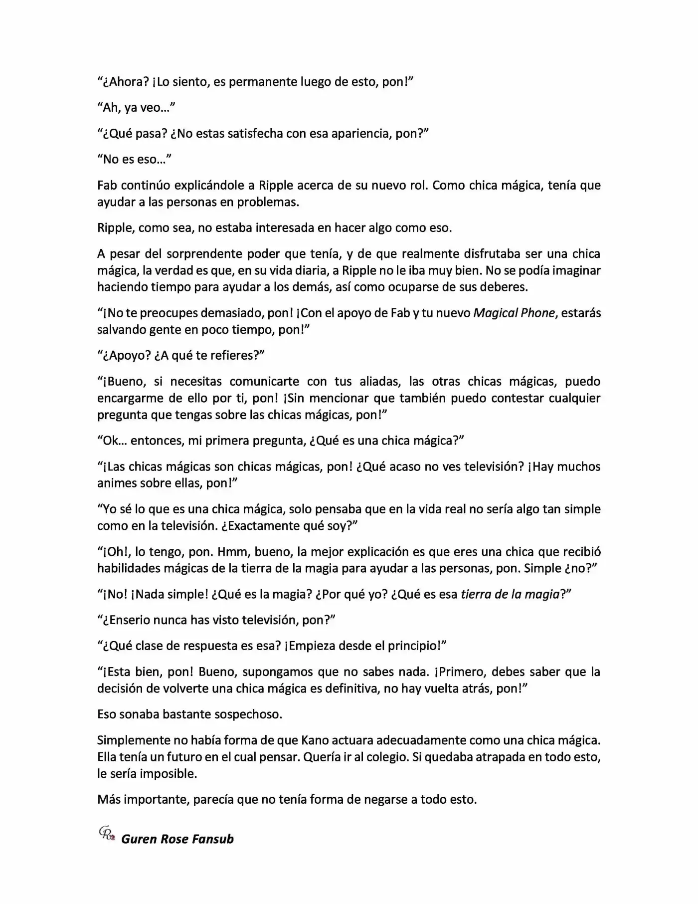 Proyecto De Crianza De Chicas Mágicas - Light Novel (Novela) - Capítulo 0.1 - Página 18 - LectorTMOo
