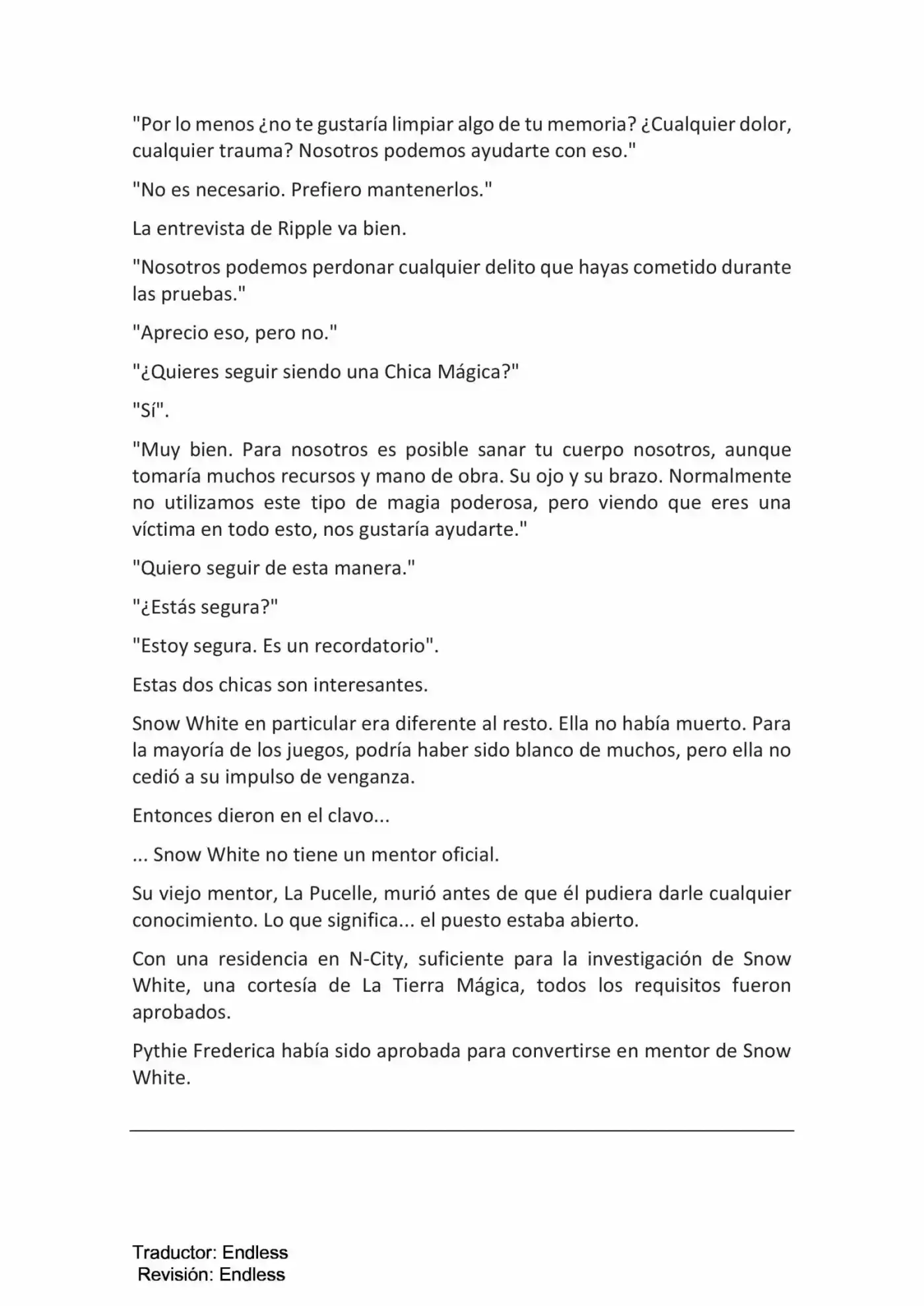 Proyecto De Crianza De Chicas Mágicas - Light Novel (Novela) - Capítulo 10 - Página 5 - LectorTMOo
