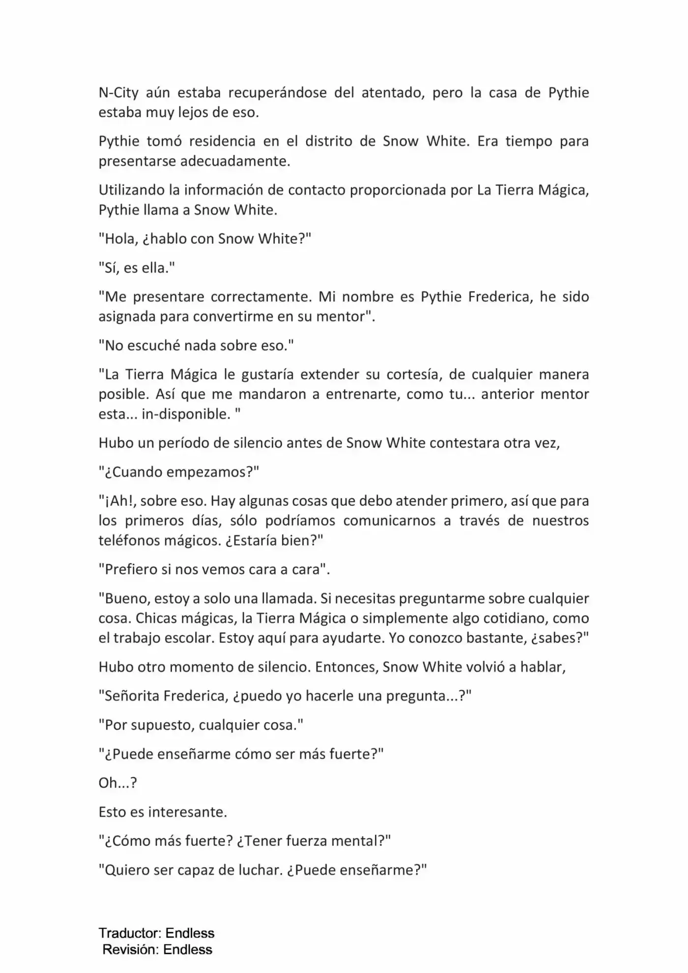 Proyecto De Crianza De Chicas Mágicas - Light Novel (Novela) - Capítulo 10 - Página 6 - LectorTMOo