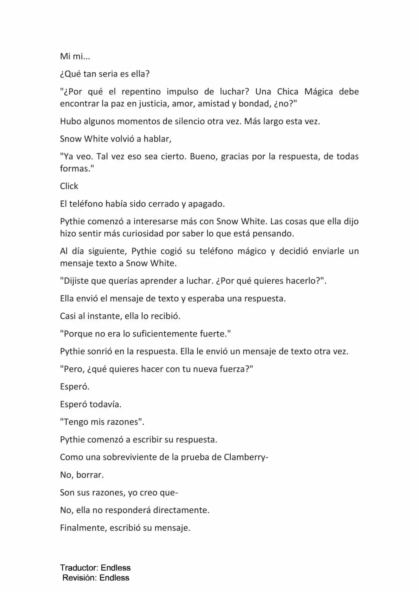 Proyecto De Crianza De Chicas Mágicas - Light Novel (Novela) - Capítulo 10 - Página 7 - LectorTMOo