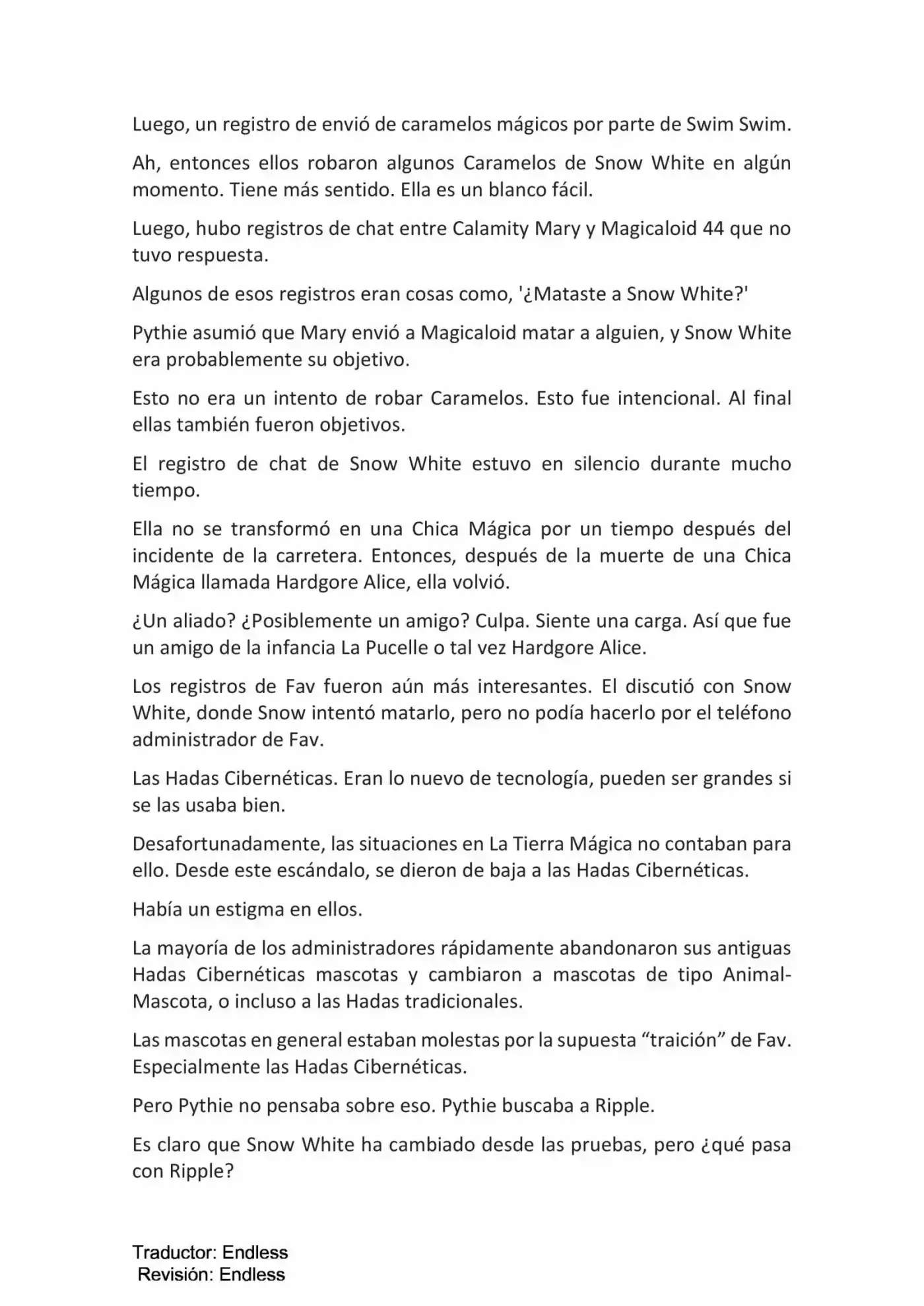 Proyecto De Crianza De Chicas Mágicas - Light Novel (Novela) - Capítulo 10 - Página 10 - LectorTMOo