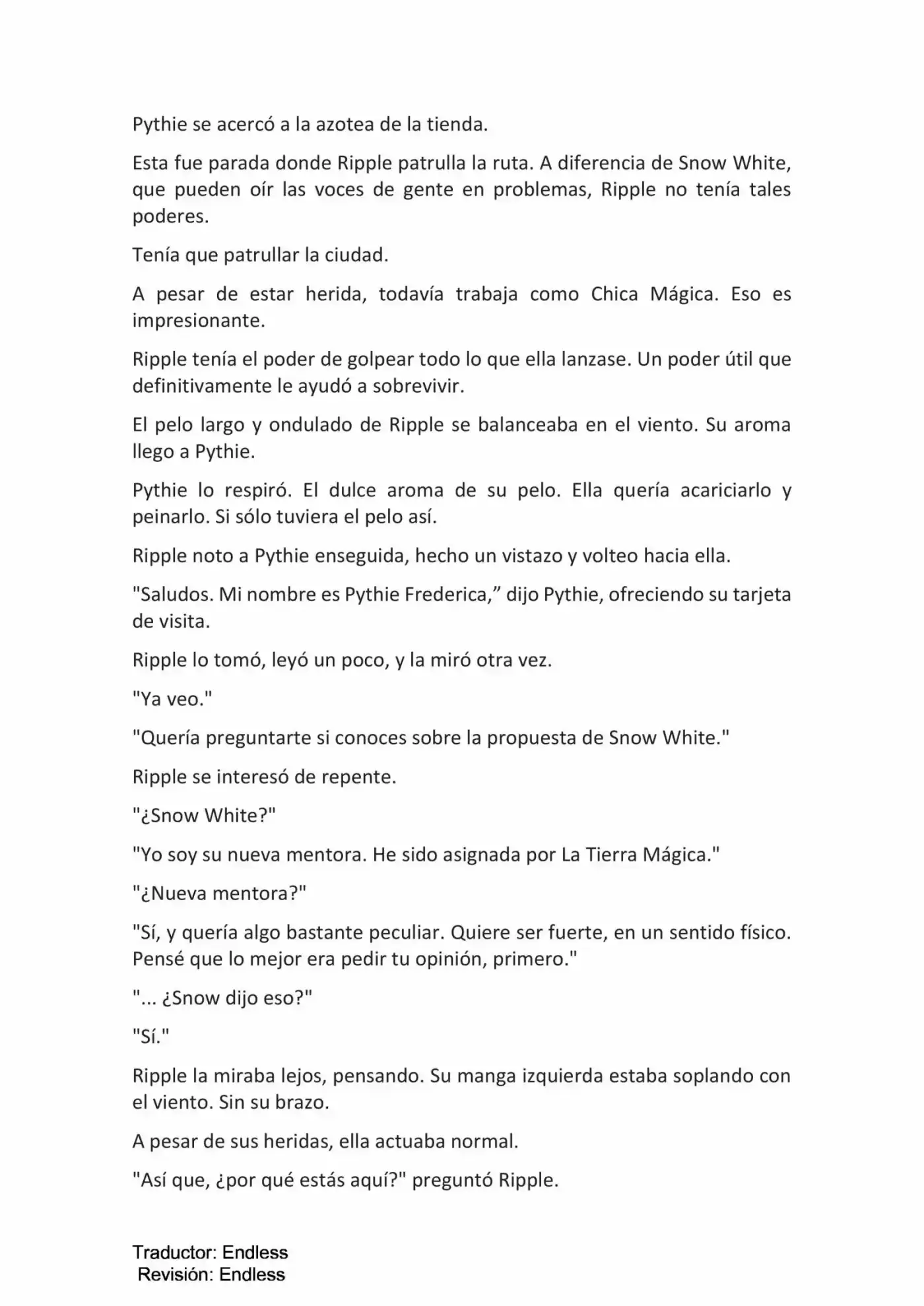 Proyecto De Crianza De Chicas Mágicas - Light Novel (Novela) - Capítulo 10 - Página 17 - LectorTMOo