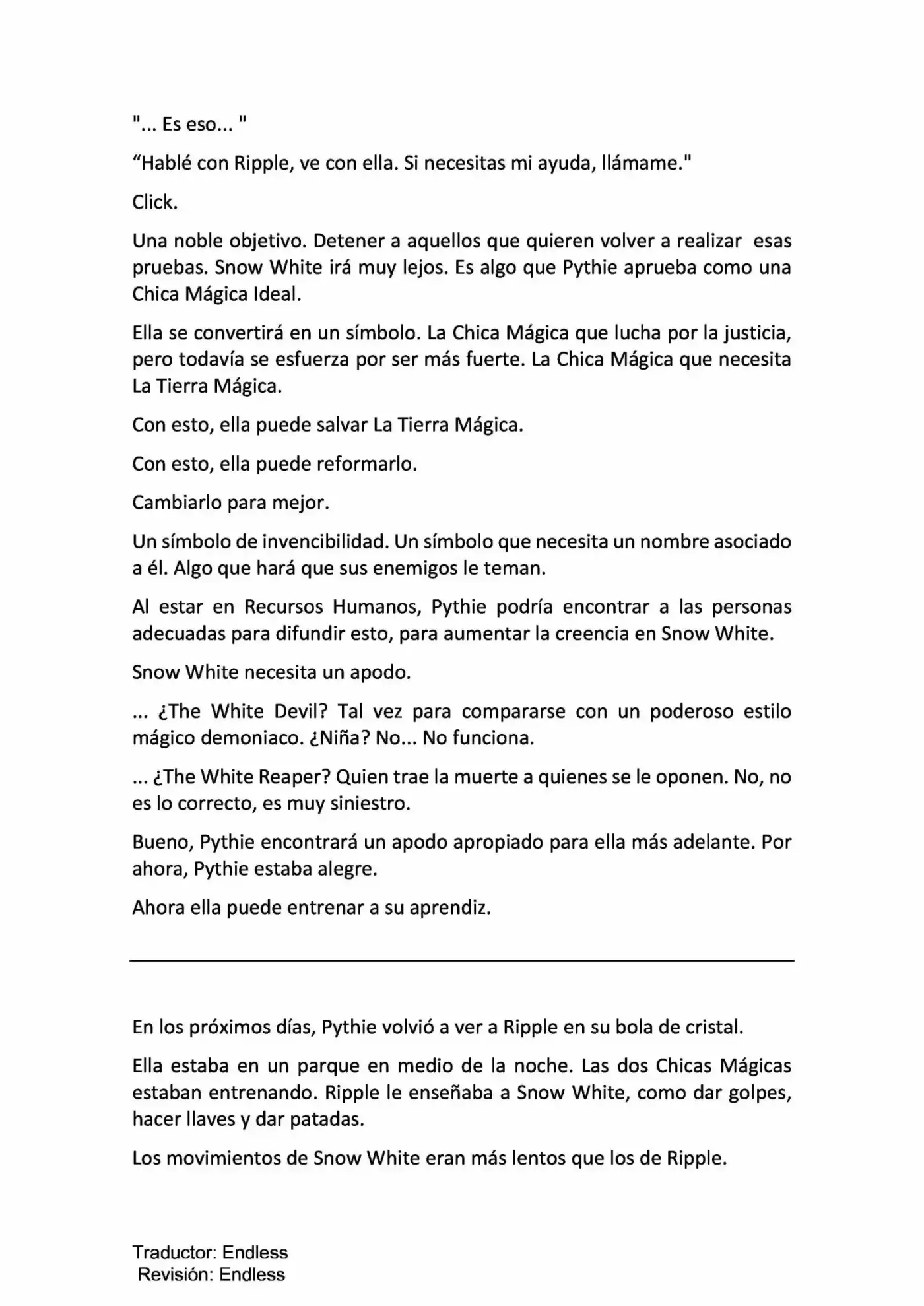 Proyecto De Crianza De Chicas Mágicas - Light Novel (Novela) - Capítulo 10 - Página 24 - LectorTMOo