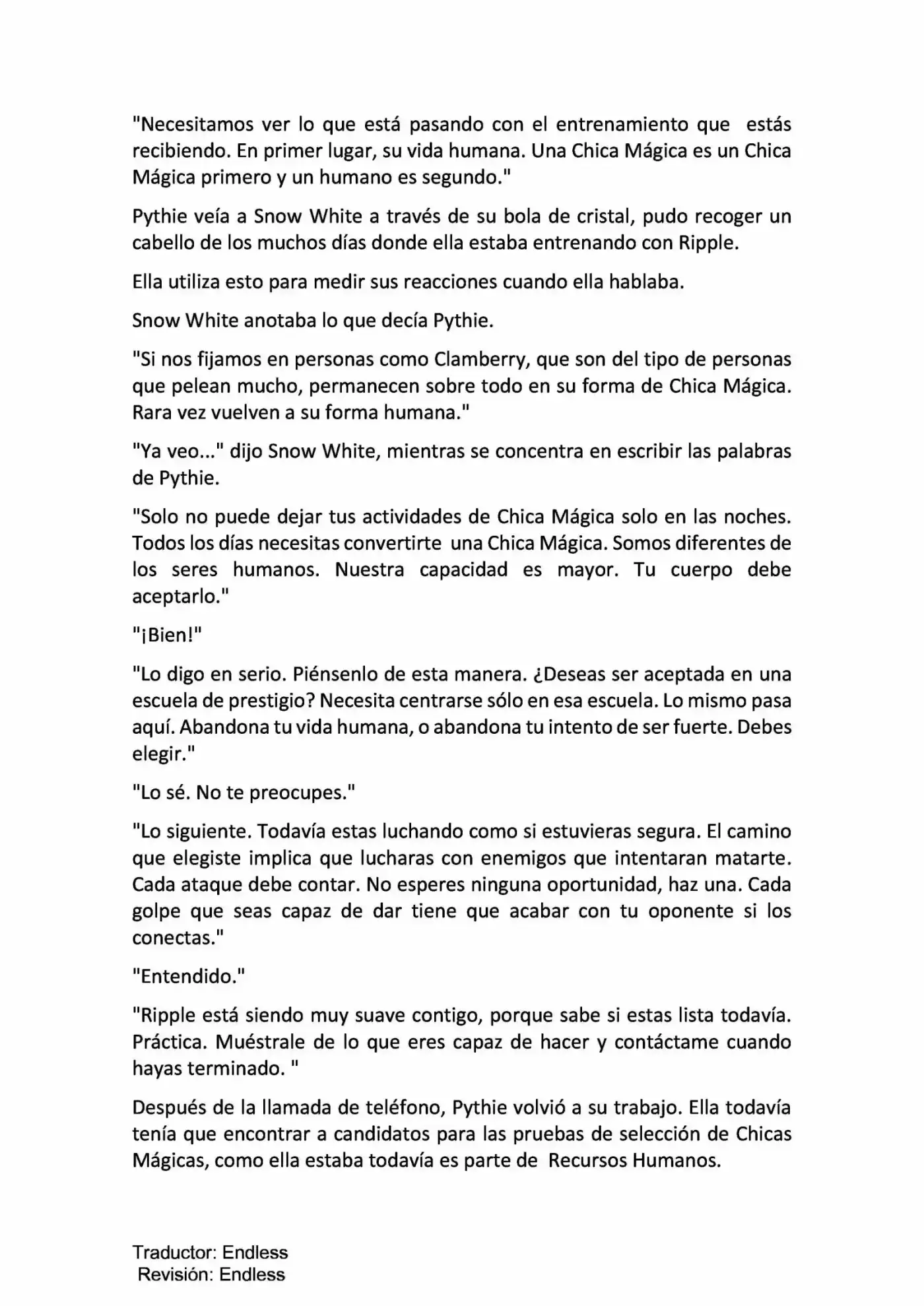 Proyecto De Crianza De Chicas Mágicas - Light Novel (Novela) - Capítulo 10 - Página 26 - LectorTMOo