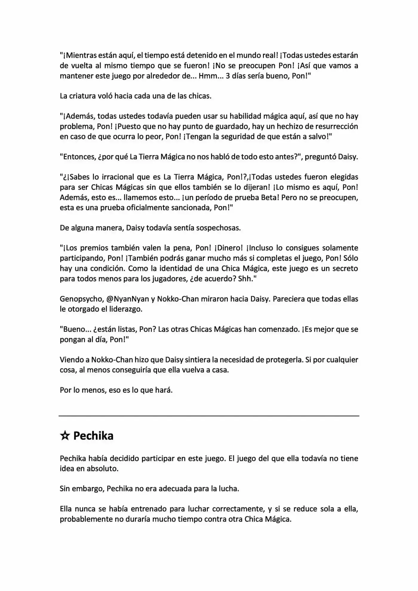 Proyecto De Crianza De Chicas Mágicas - Light Novel (Novela) - Capítulo 12 - Página 3 - LectorTMOo