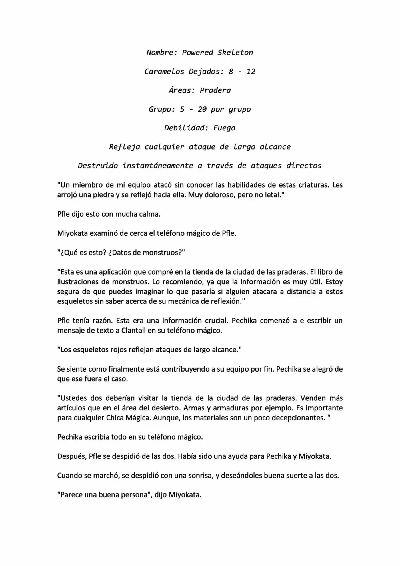 Proyecto De Crianza De Chicas Mágicas - Light Novel (Novela) - Capítulo 12 - Página 32 - LectorTMOo