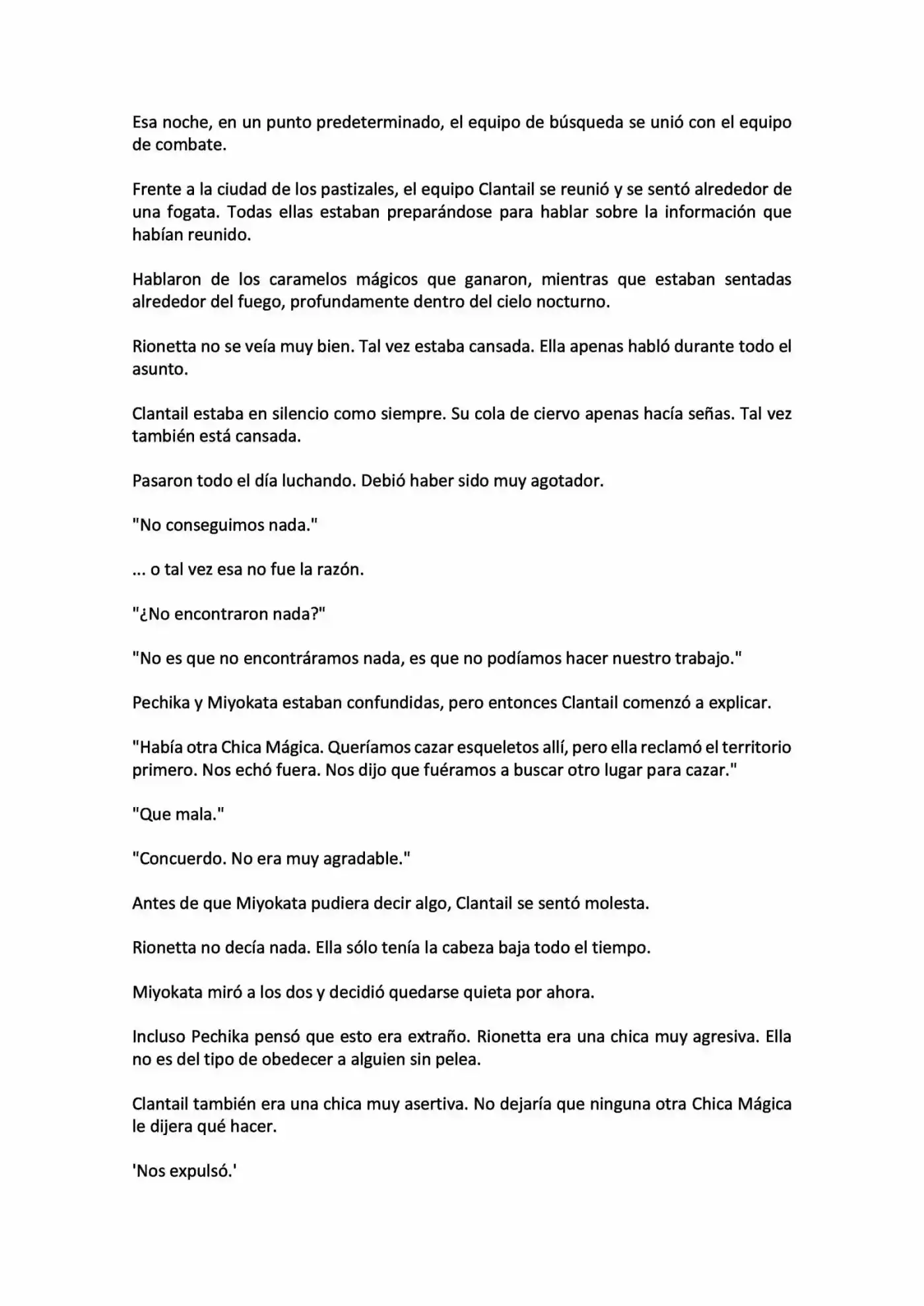 Proyecto De Crianza De Chicas Mágicas - Light Novel (Novela) - Capítulo 12 - Página 34 - LectorTMOo