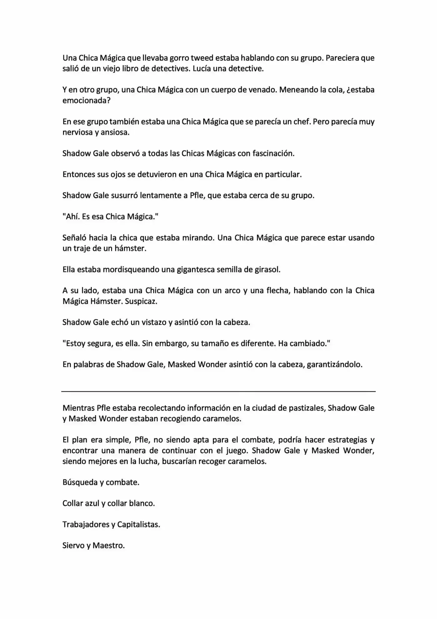 Proyecto De Crianza De Chicas Mágicas - Light Novel (Novela) - Capítulo 12 - Página 36 - LectorTMOo