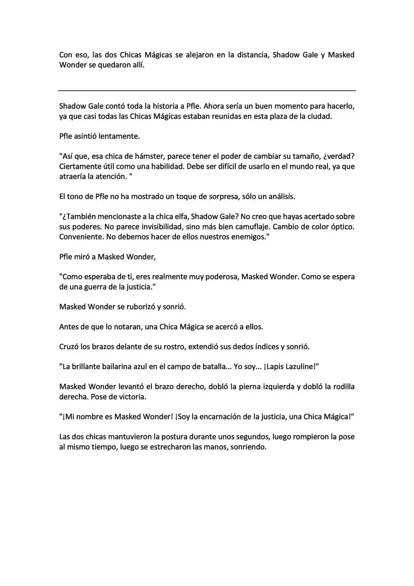 Proyecto De Crianza De Chicas Mágicas - Light Novel (Novela) - Capítulo 12 - Página 42 - LectorTMOo