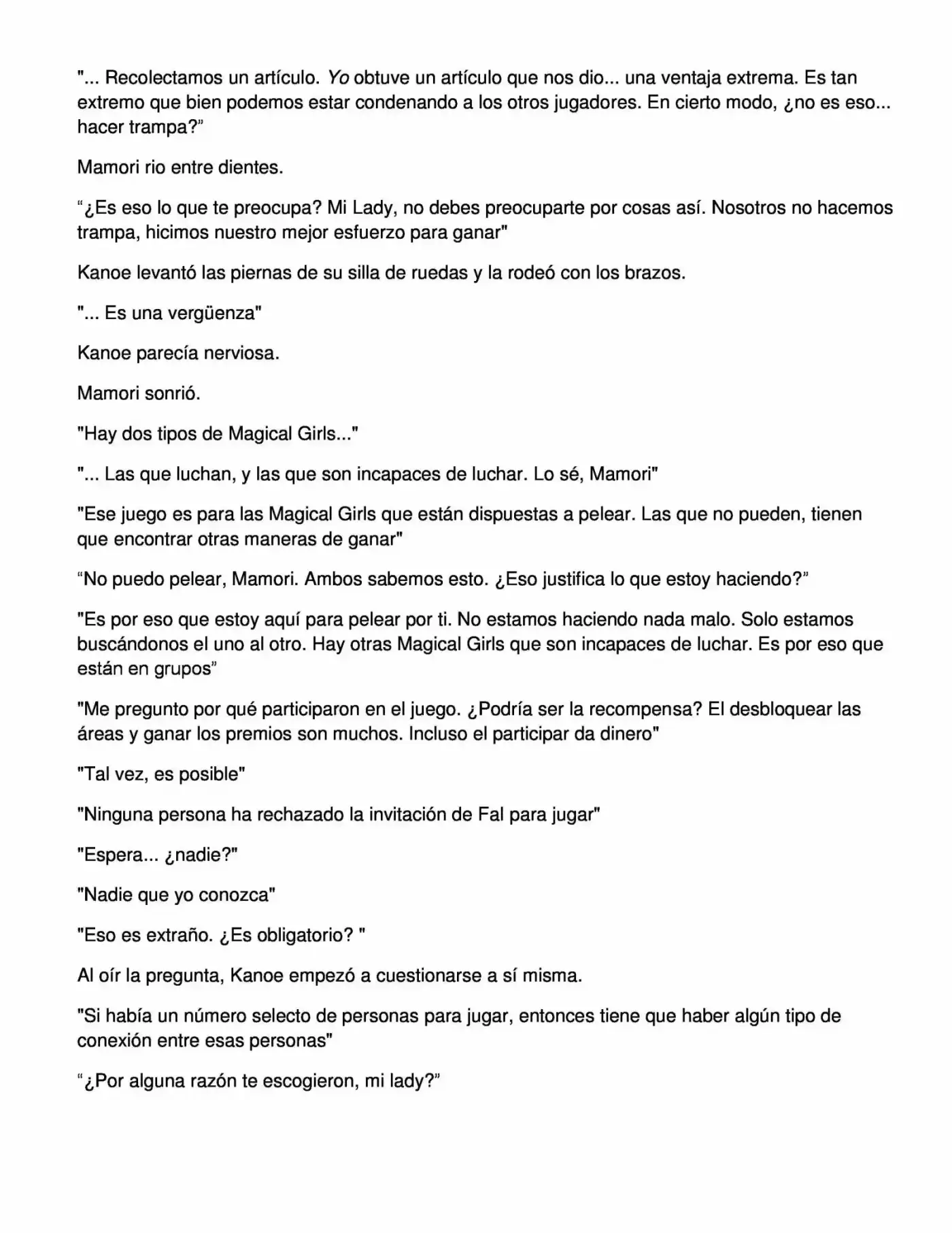 Proyecto De Crianza De Chicas Mágicas - Light Novel (Novela) - Capítulo 3 - Página 11 - LectorTMOo