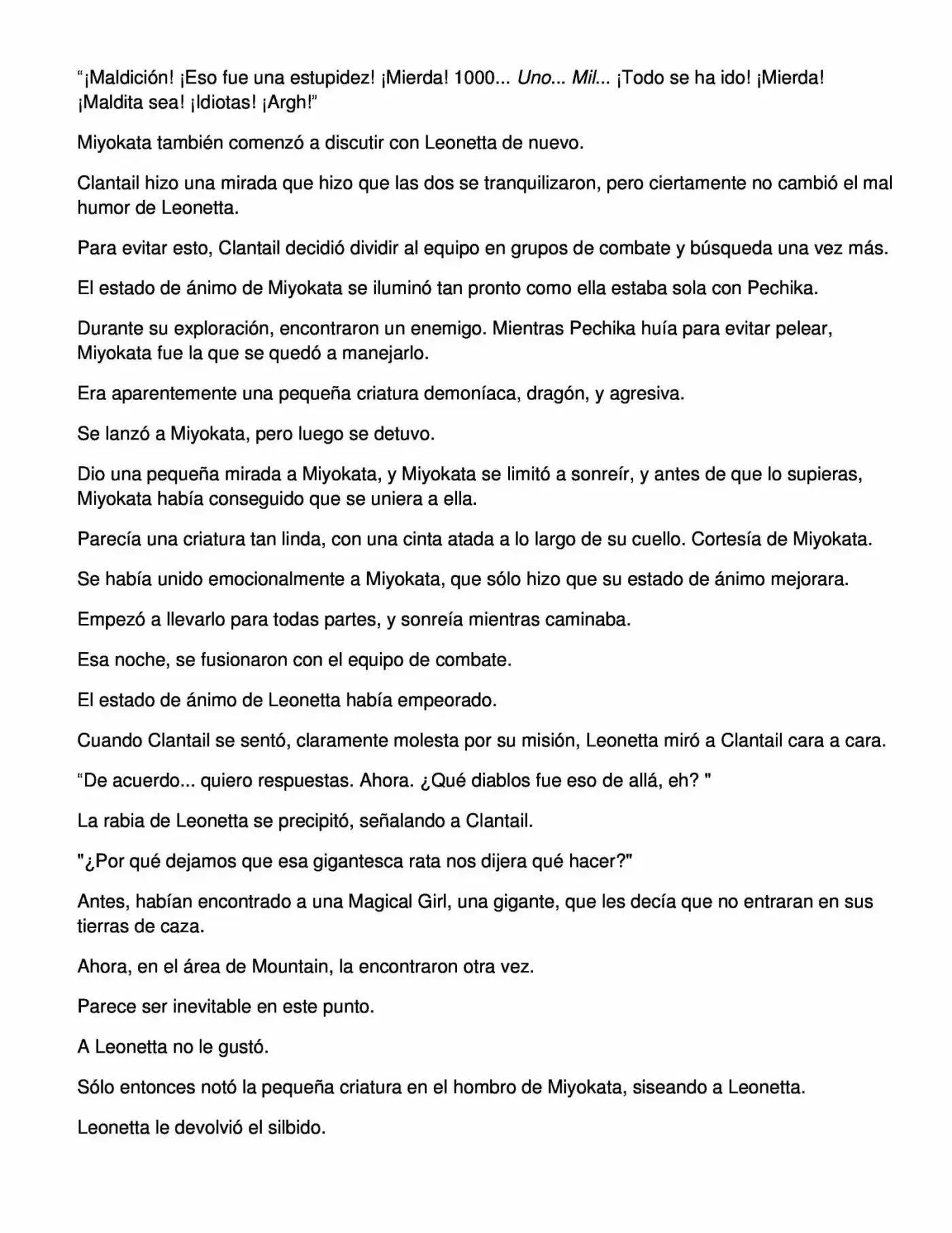 Proyecto De Crianza De Chicas Mágicas - Light Novel (Novela) - Capítulo 3 - Página 16 - LectorTMOo