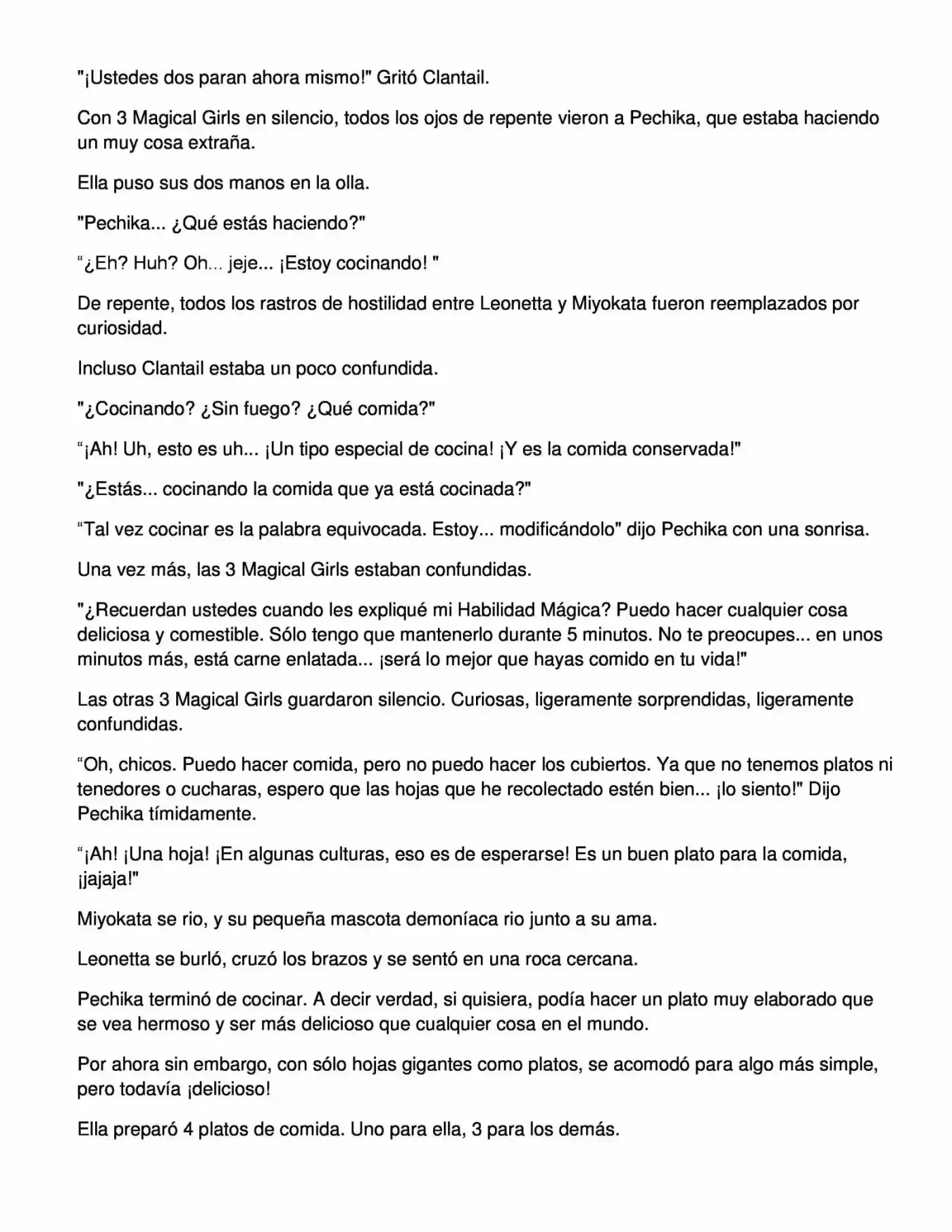 Proyecto De Crianza De Chicas Mágicas - Light Novel (Novela) - Capítulo 3 - Página 17 - LectorTMOo