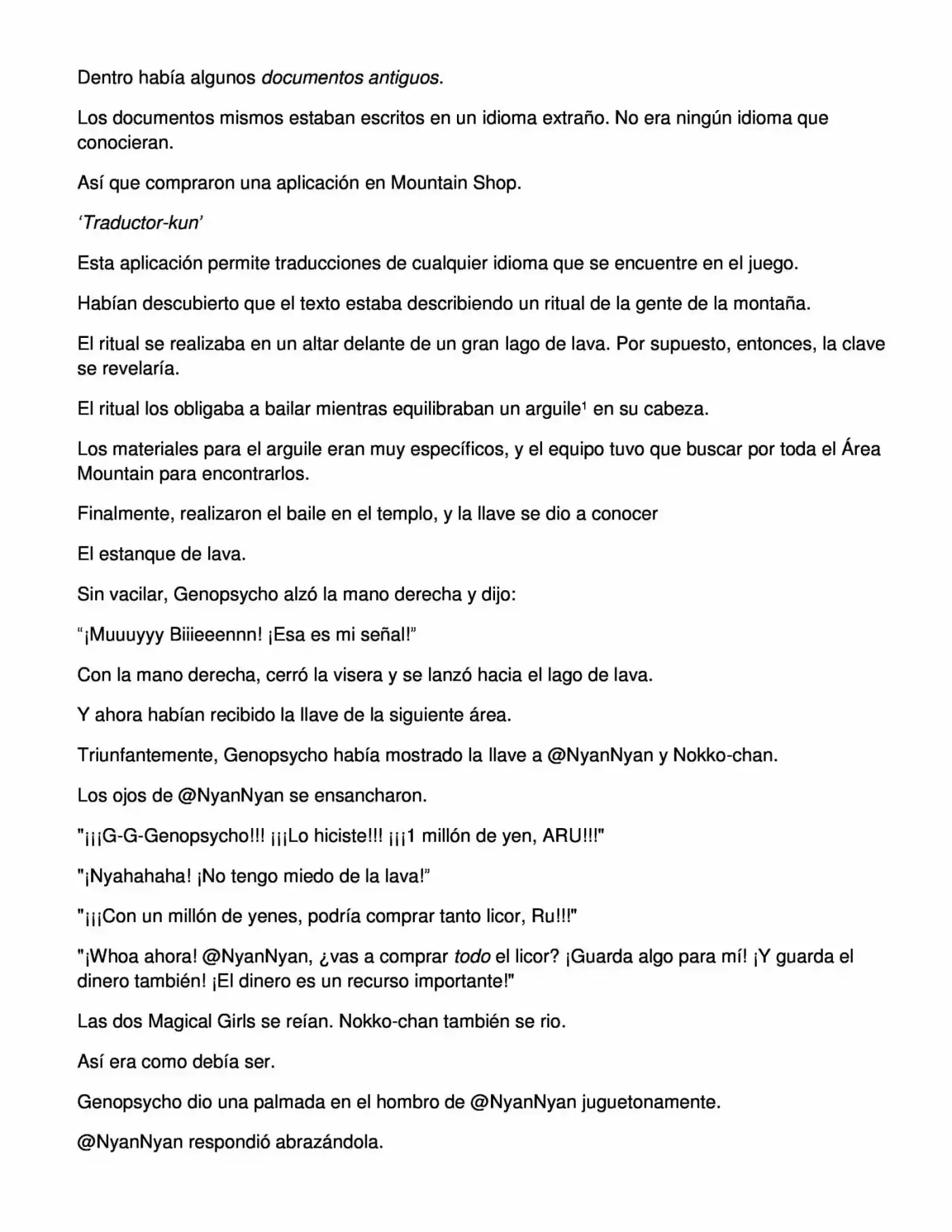 Proyecto De Crianza De Chicas Mágicas - Light Novel (Novela) - Capítulo 3 - Página 26 - LectorTMOo