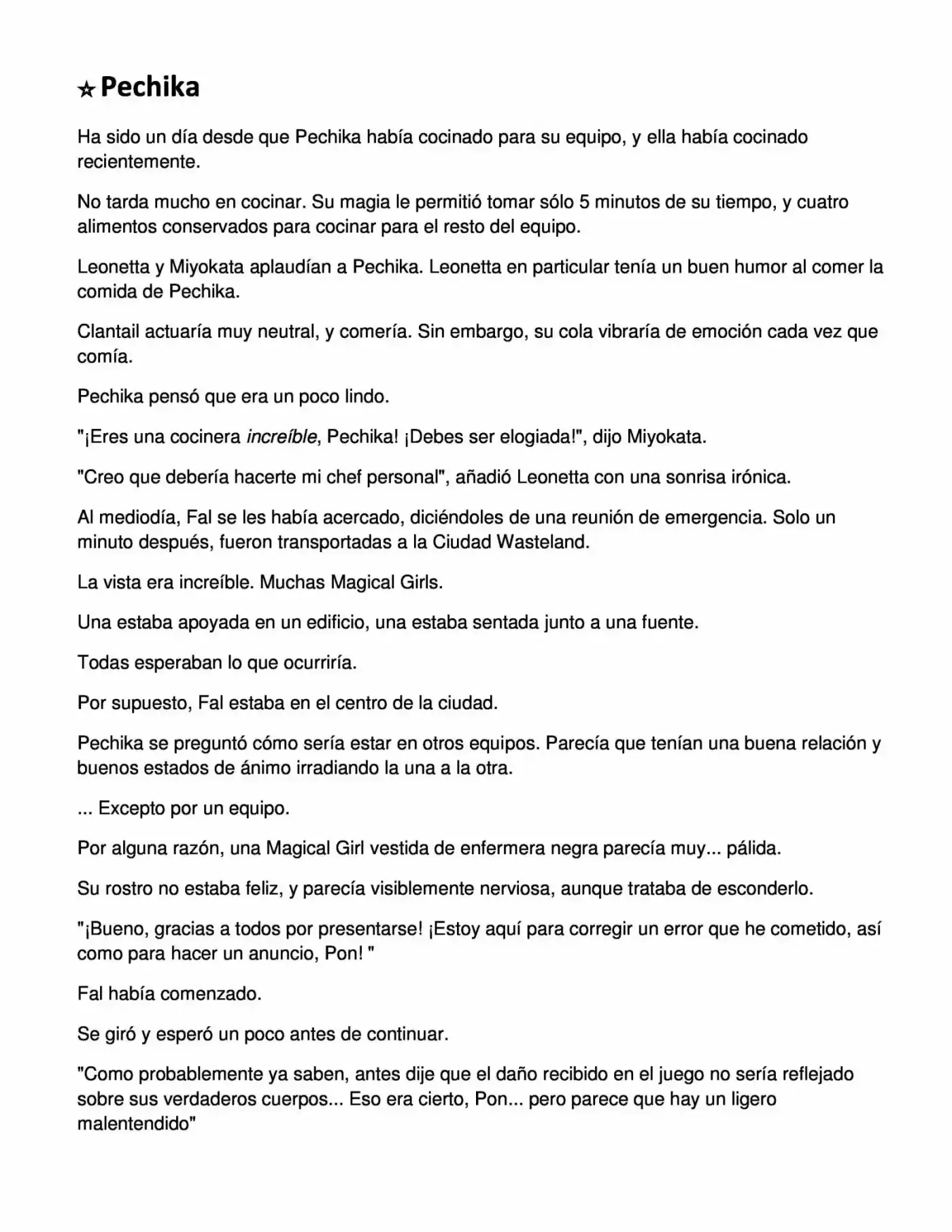 Proyecto De Crianza De Chicas Mágicas - Light Novel (Novela) - Capítulo 3 - Página 28 - LectorTMOo