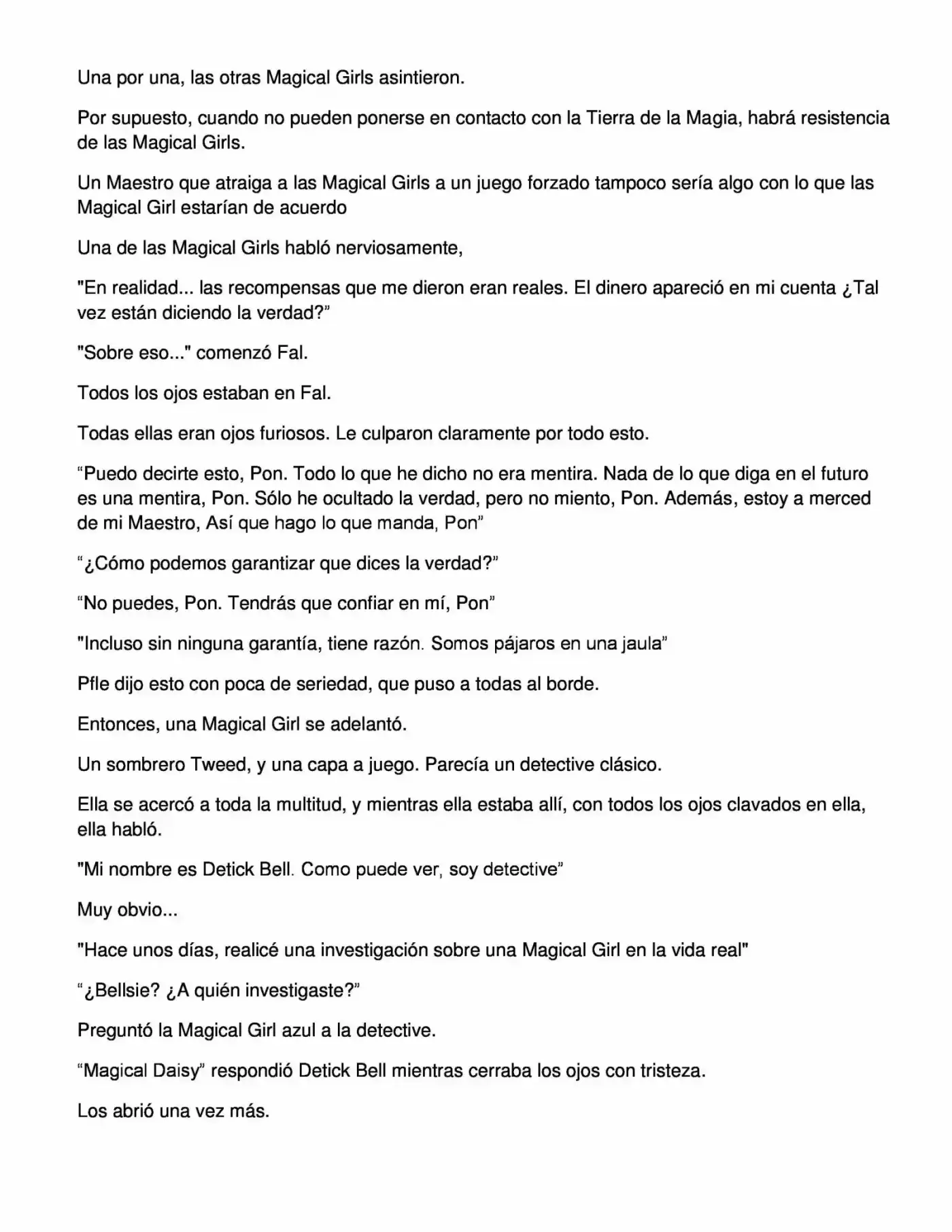 Proyecto De Crianza De Chicas Mágicas - Light Novel (Novela) - Capítulo 3 - Página 31 - LectorTMOo