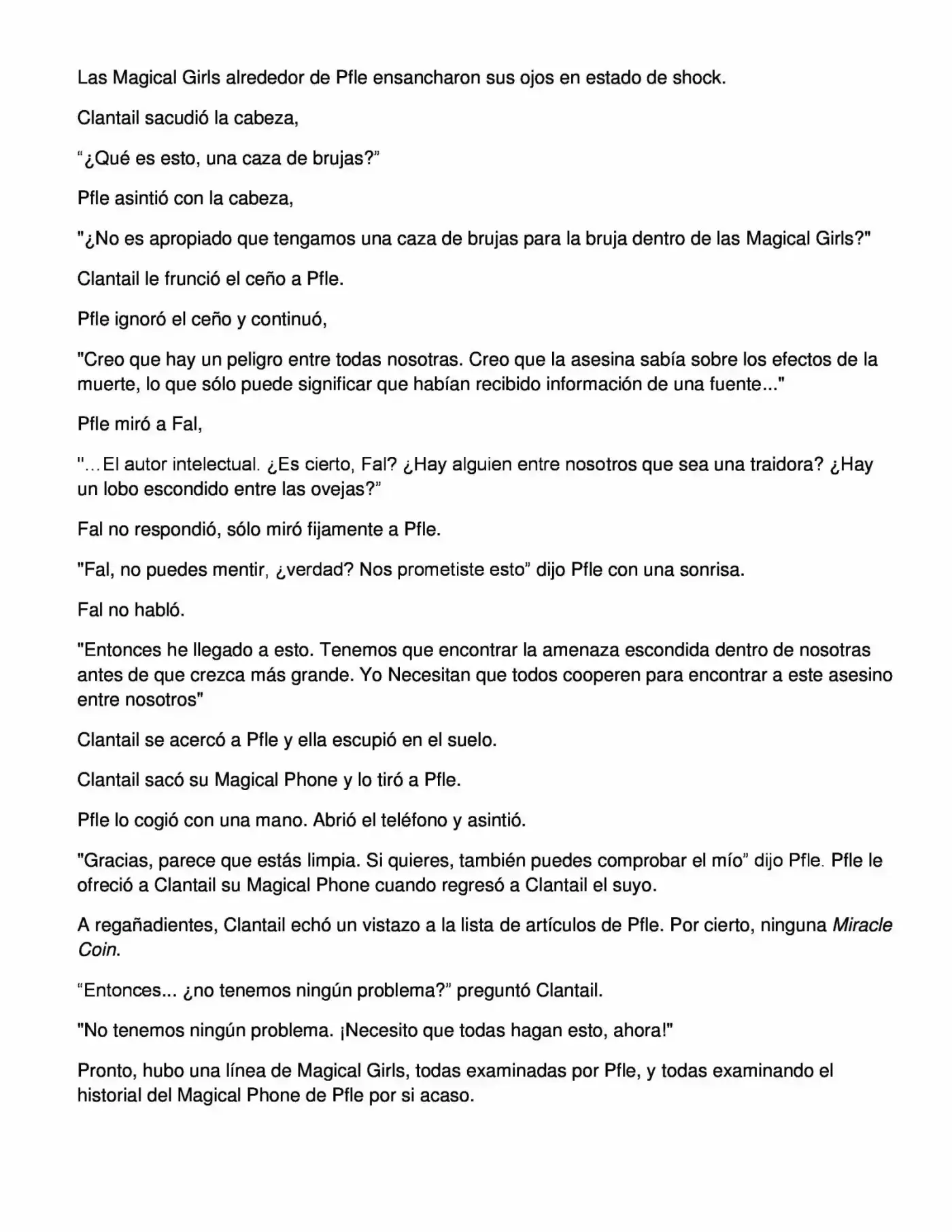 Proyecto De Crianza De Chicas Mágicas - Light Novel (Novela) - Capítulo 3 - Página 35 - LectorTMOo