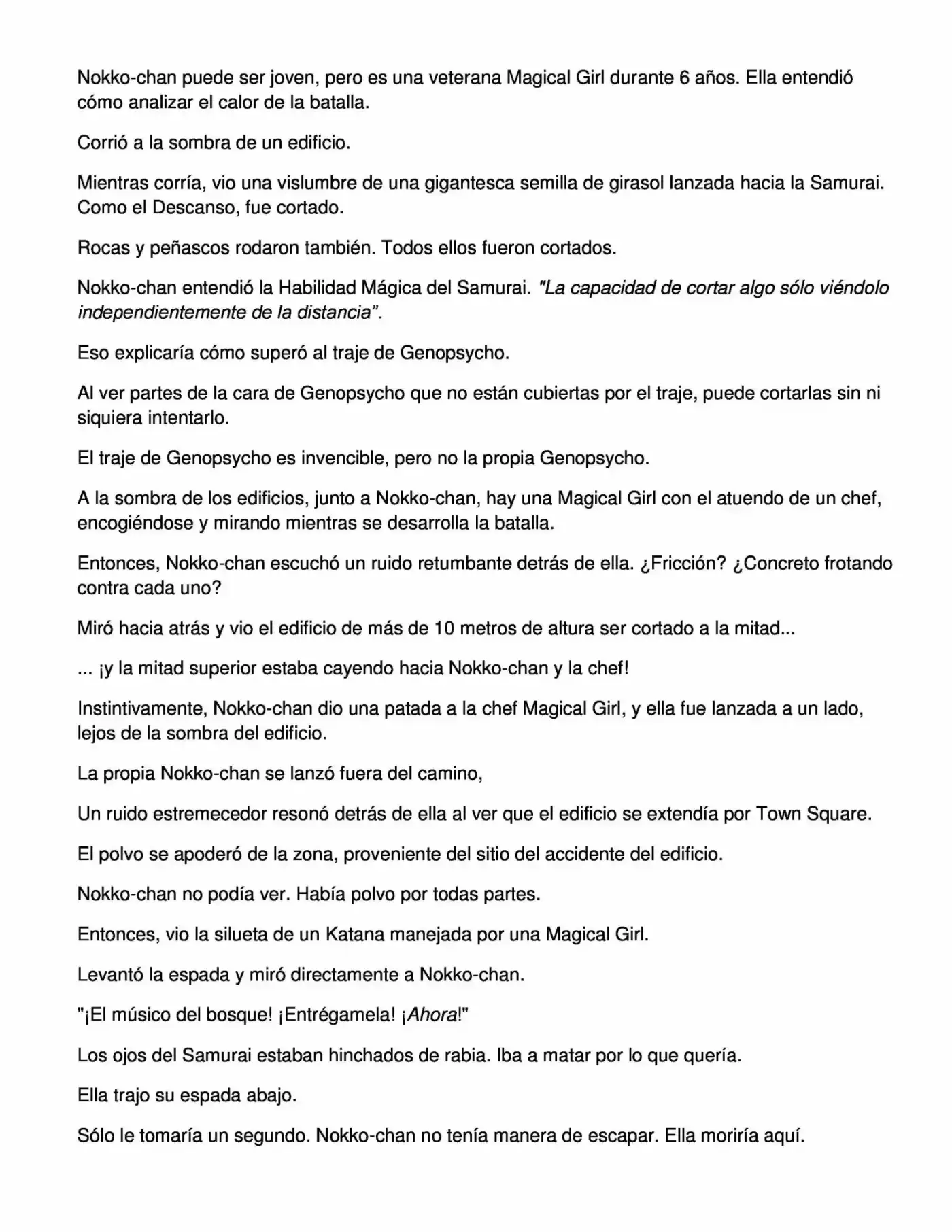 Proyecto De Crianza De Chicas Mágicas - Light Novel (Novela) - Capítulo 3 - Página 38 - LectorTMOo